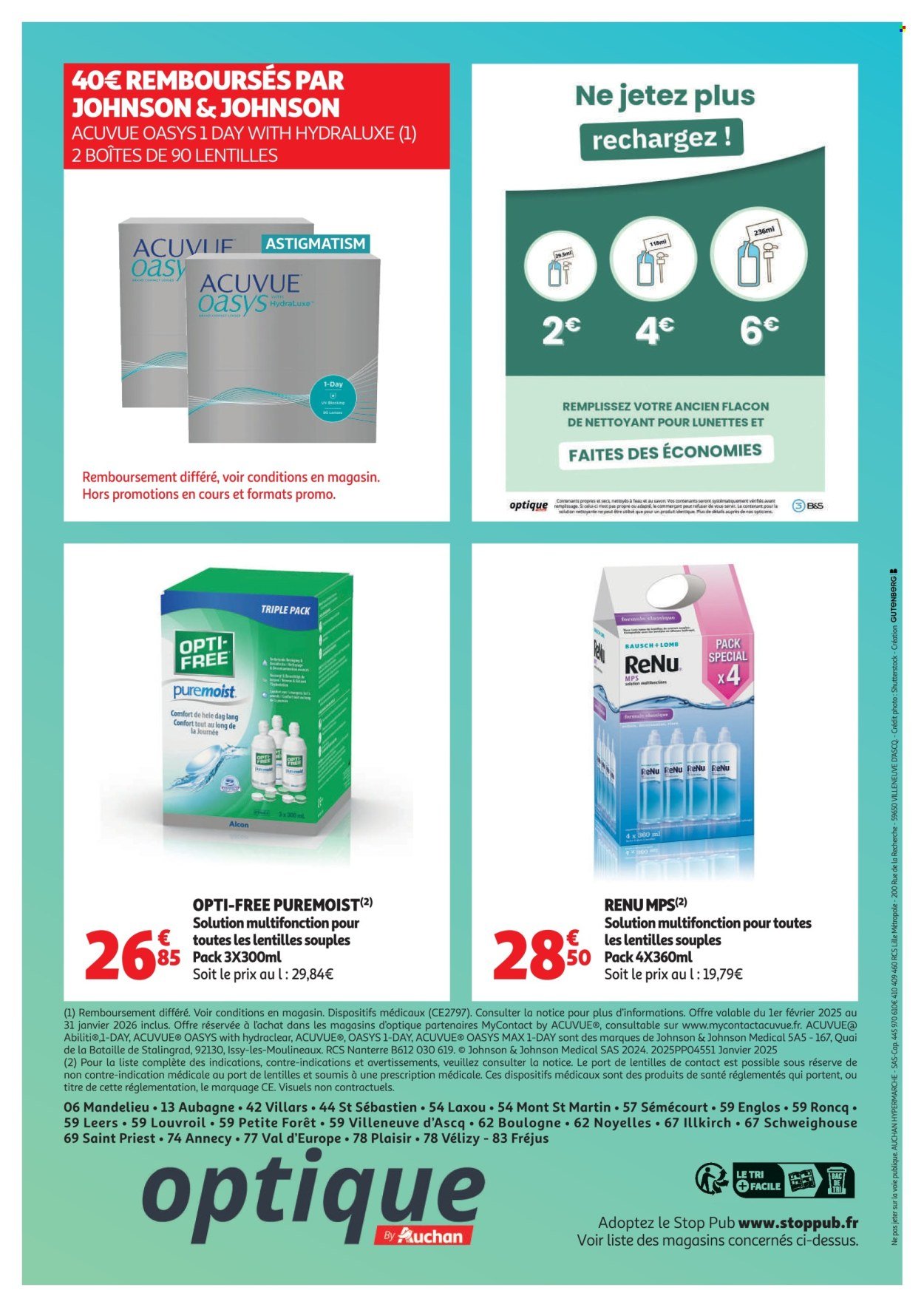 Catalogue AUCHAN - Une remise qui fait plaisir aux yeux ! (2025-09-01 - 2025-10-31)