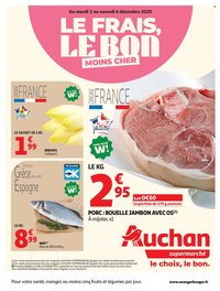 Catalogue AUCHAN - Le frais, le bon, moins cher