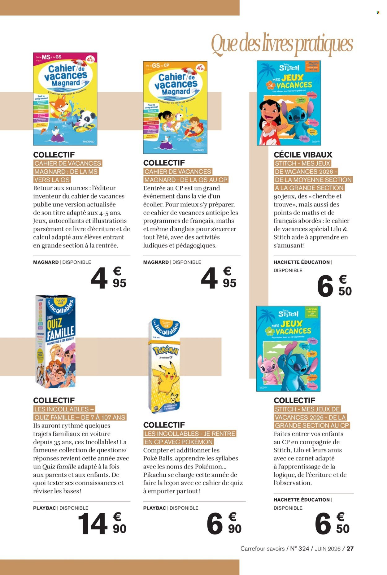 Catalogue CARREFOUR - A CHACUN SA CULTURE