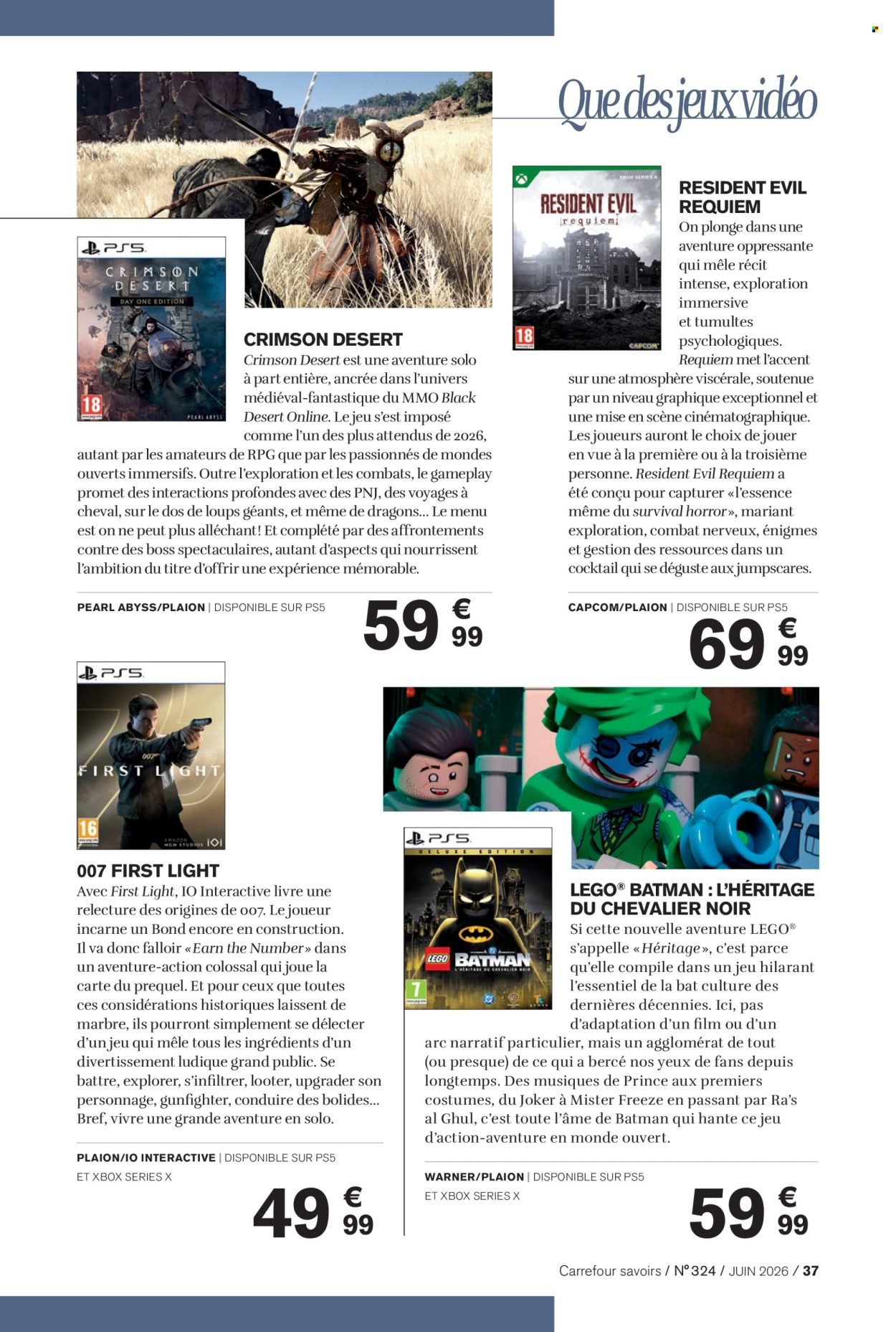 Catalogue CARREFOUR - A CHACUN SA CULTURE