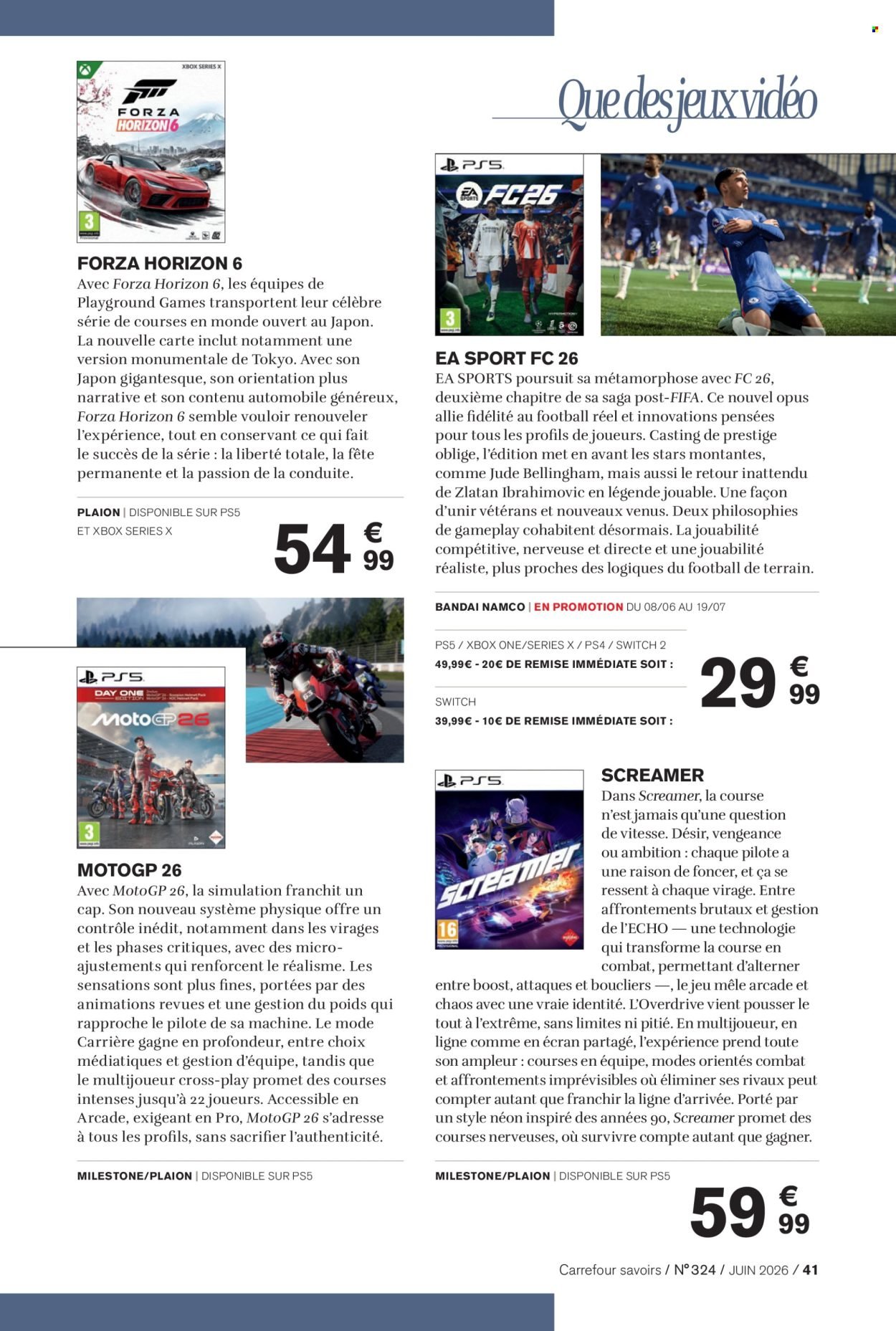 Catalogue CARREFOUR - A CHACUN SA CULTURE