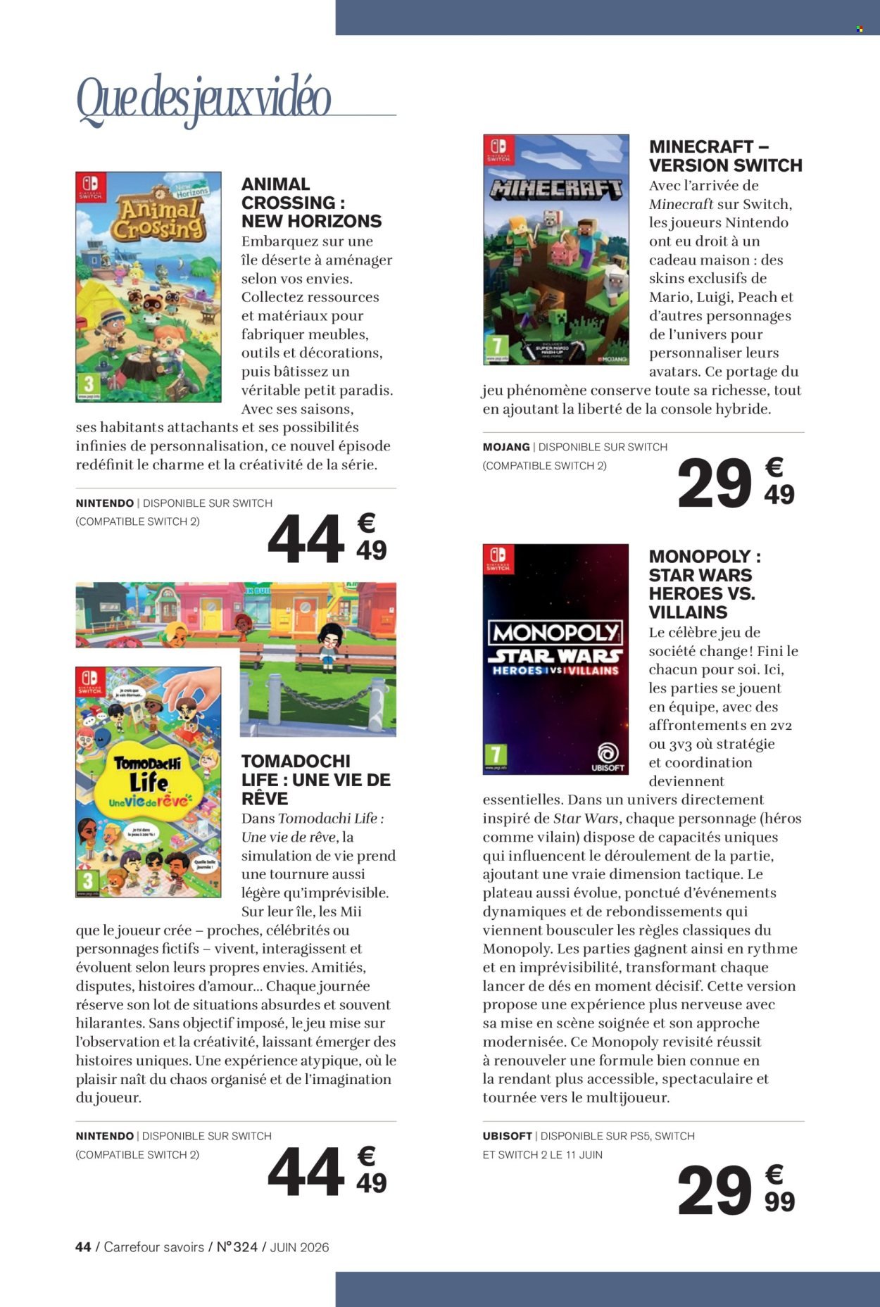 Catalogue CARREFOUR - A CHACUN SA CULTURE