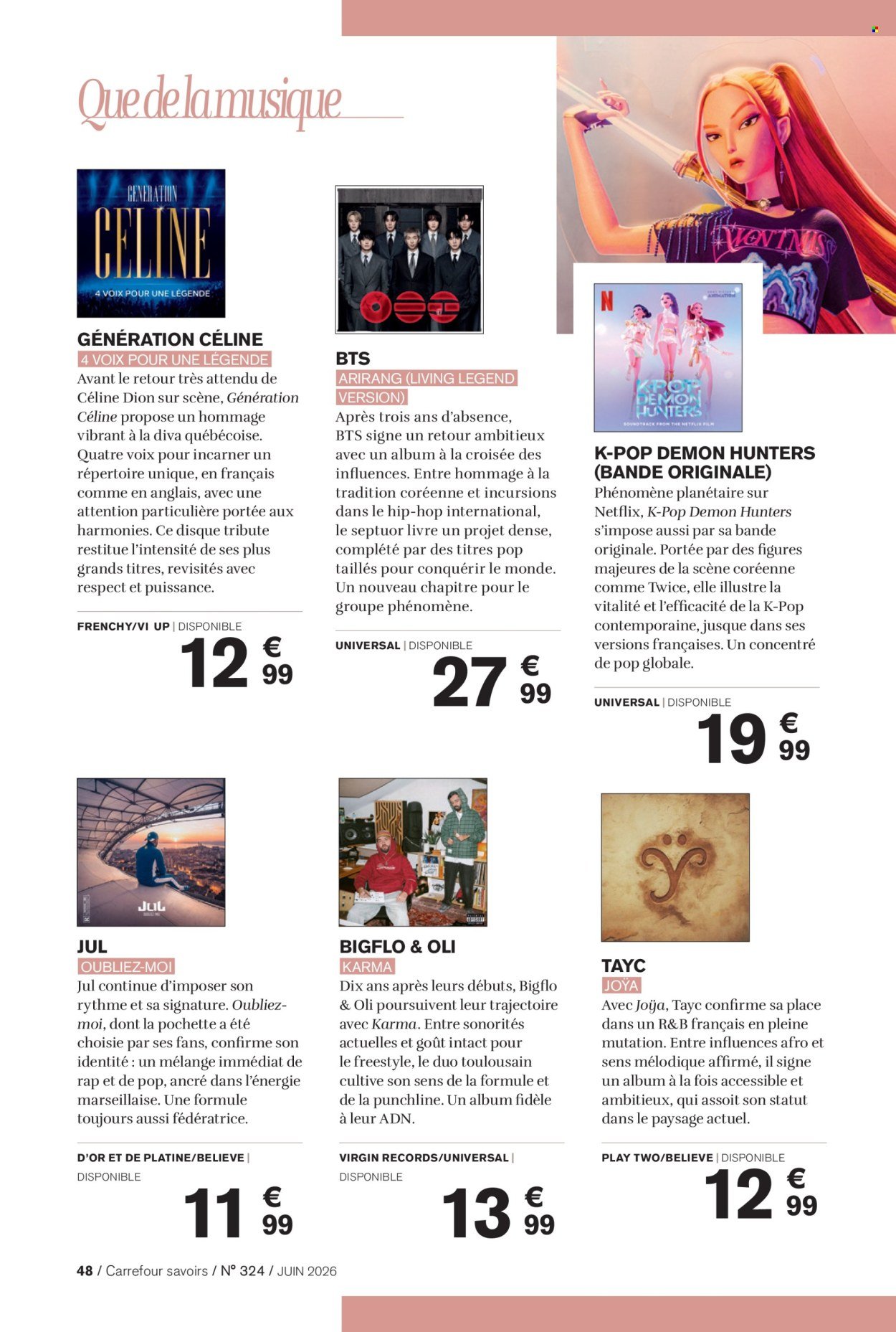 Catalogue CARREFOUR - A CHACUN SA CULTURE