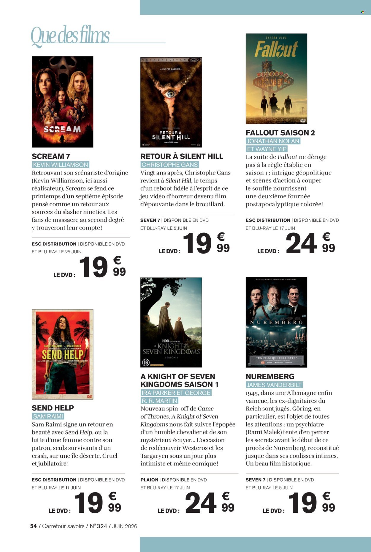 Catalogue CARREFOUR - A CHACUN SA CULTURE