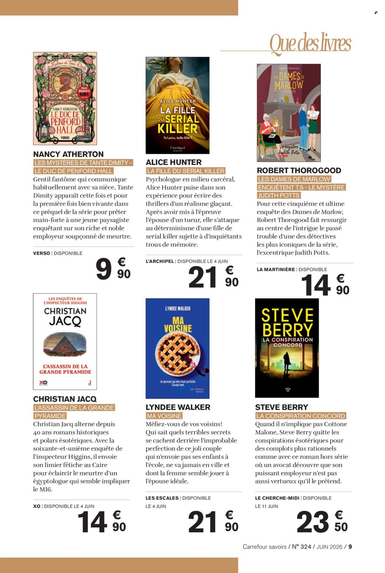 Catalogue CARREFOUR - A CHACUN SA CULTURE