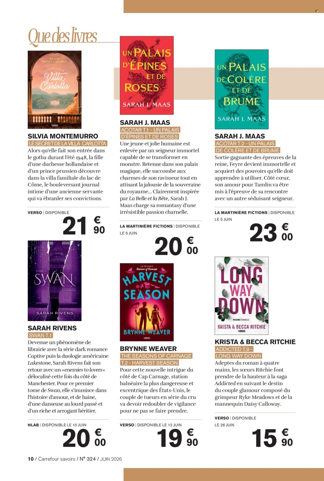 Catalogue CARREFOUR - A CHACUN SA CULTURE