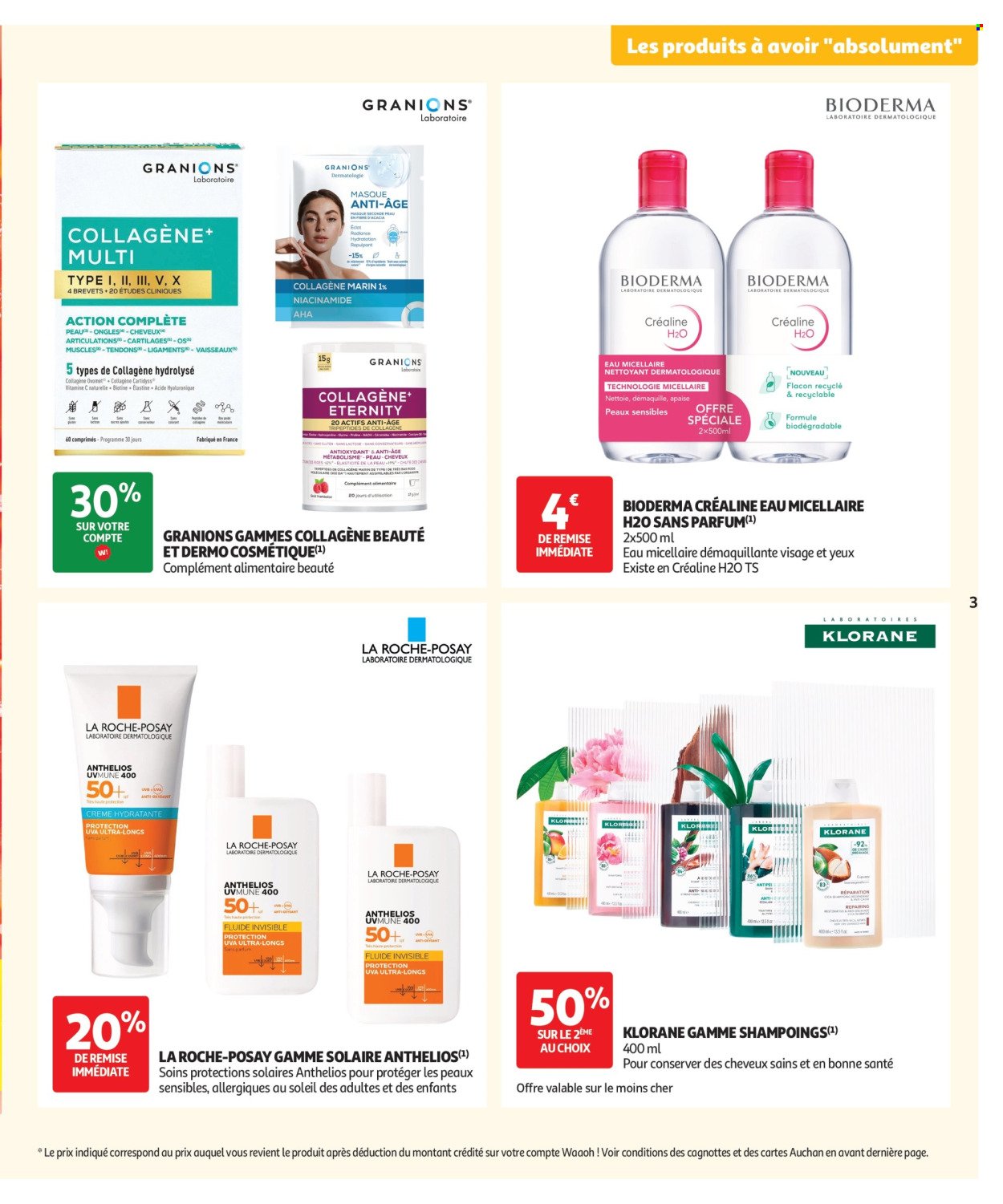 Catalogue AUCHAN - Parapharmacie, beauté