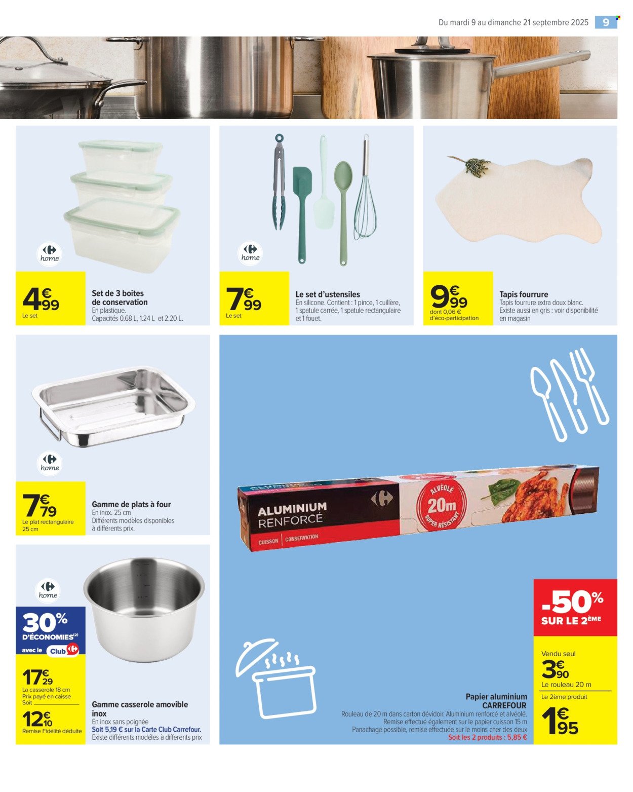 Catalogue CARREFOUR MARKET - LES PETITS PRIX DE LA RENTRÉE (2025-09-09 - 2025-09-21)