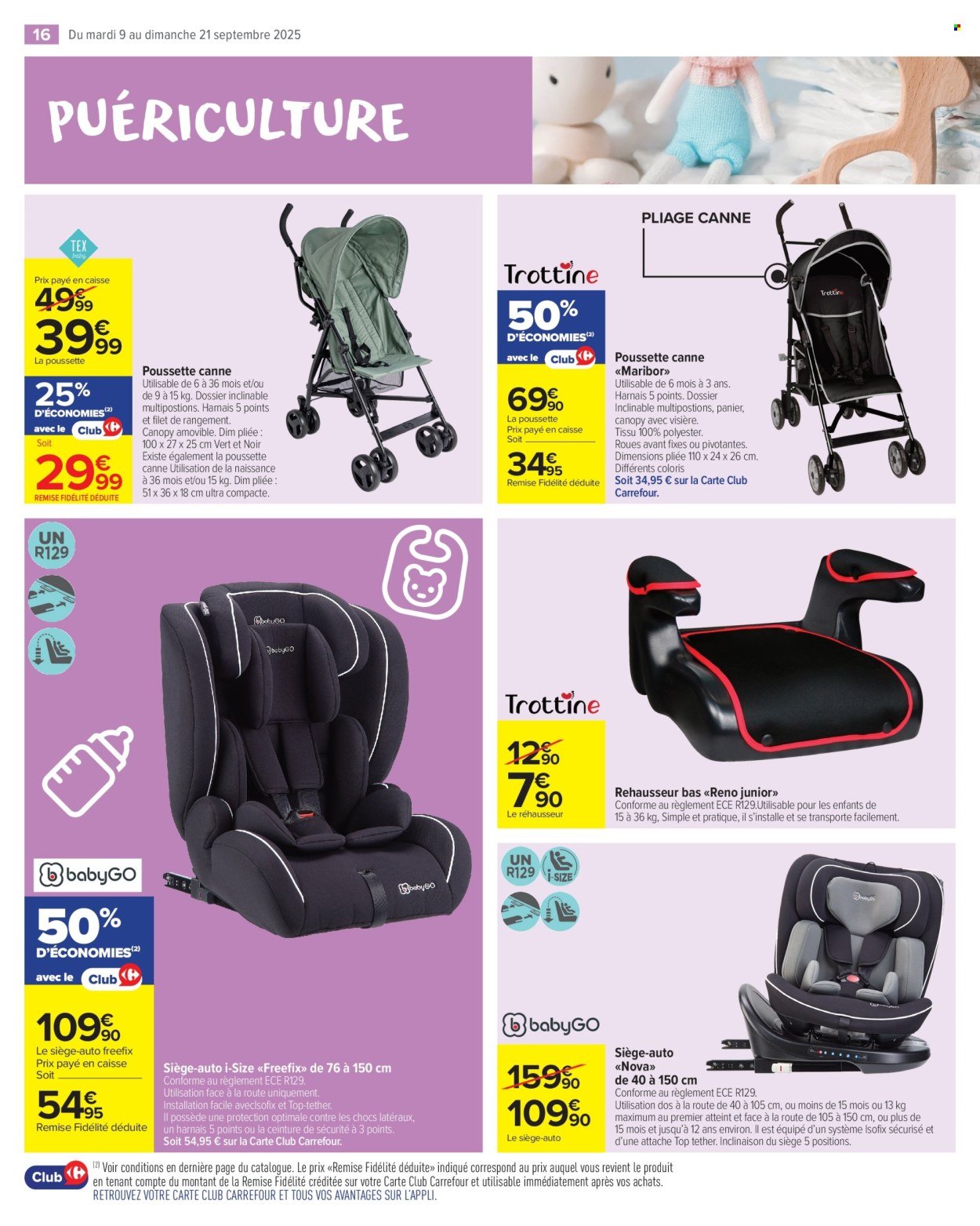 Catalogue CARREFOUR MARKET - LES PETITS PRIX DE LA RENTRÉE (2025-09-09 - 2025-09-21)