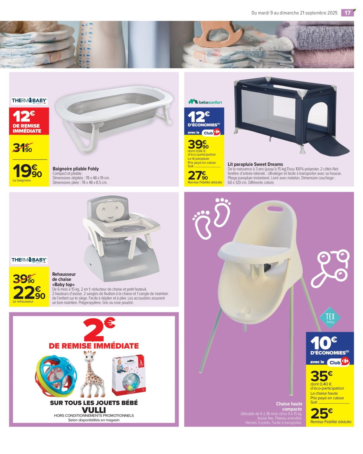 Catalogue CARREFOUR MARKET - LES PETITS PRIX DE LA RENTRÉE (2025-09-09 - 2025-09-21)