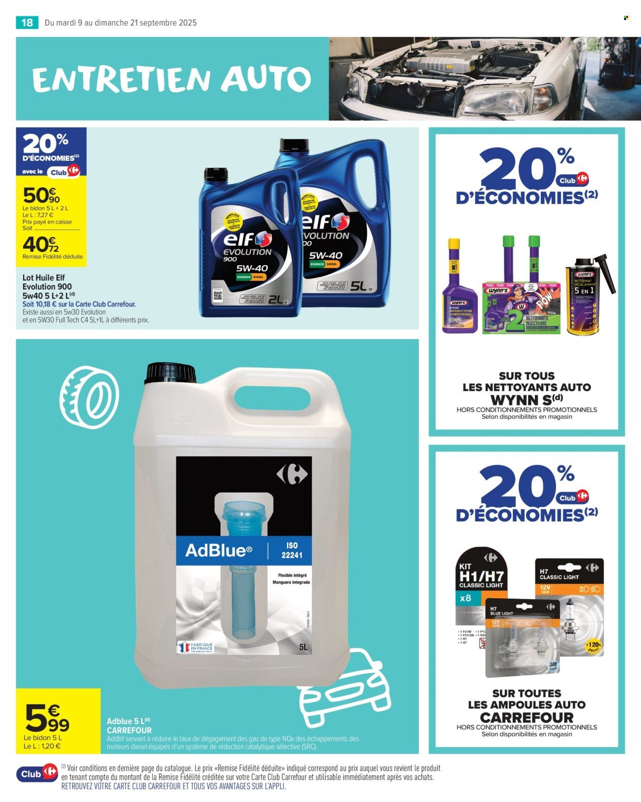 Catalogue CARREFOUR MARKET - LES PETITS PRIX DE LA RENTRÉE (2025-09-09 - 2025-09-21)