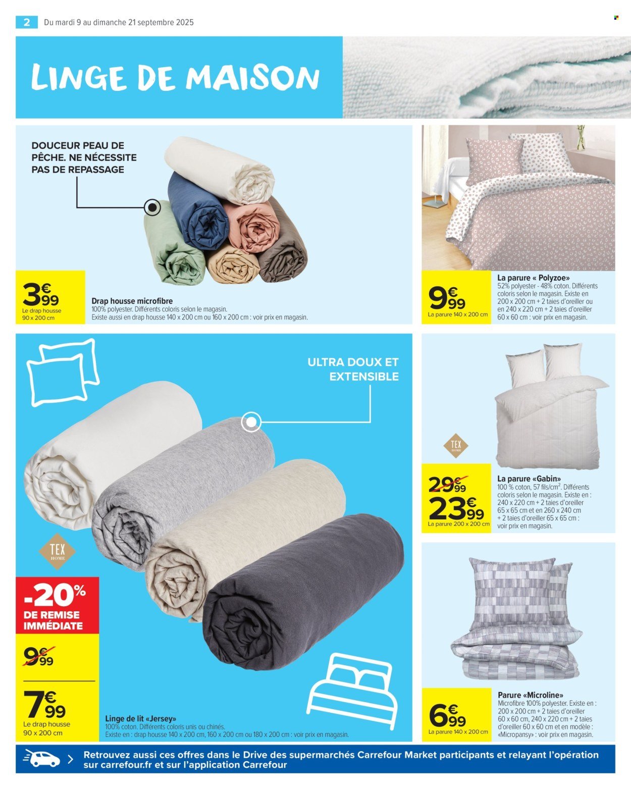 Catalogue CARREFOUR MARKET - LES PETITS PRIX DE LA RENTRÉE (2025-09-09 - 2025-09-21)