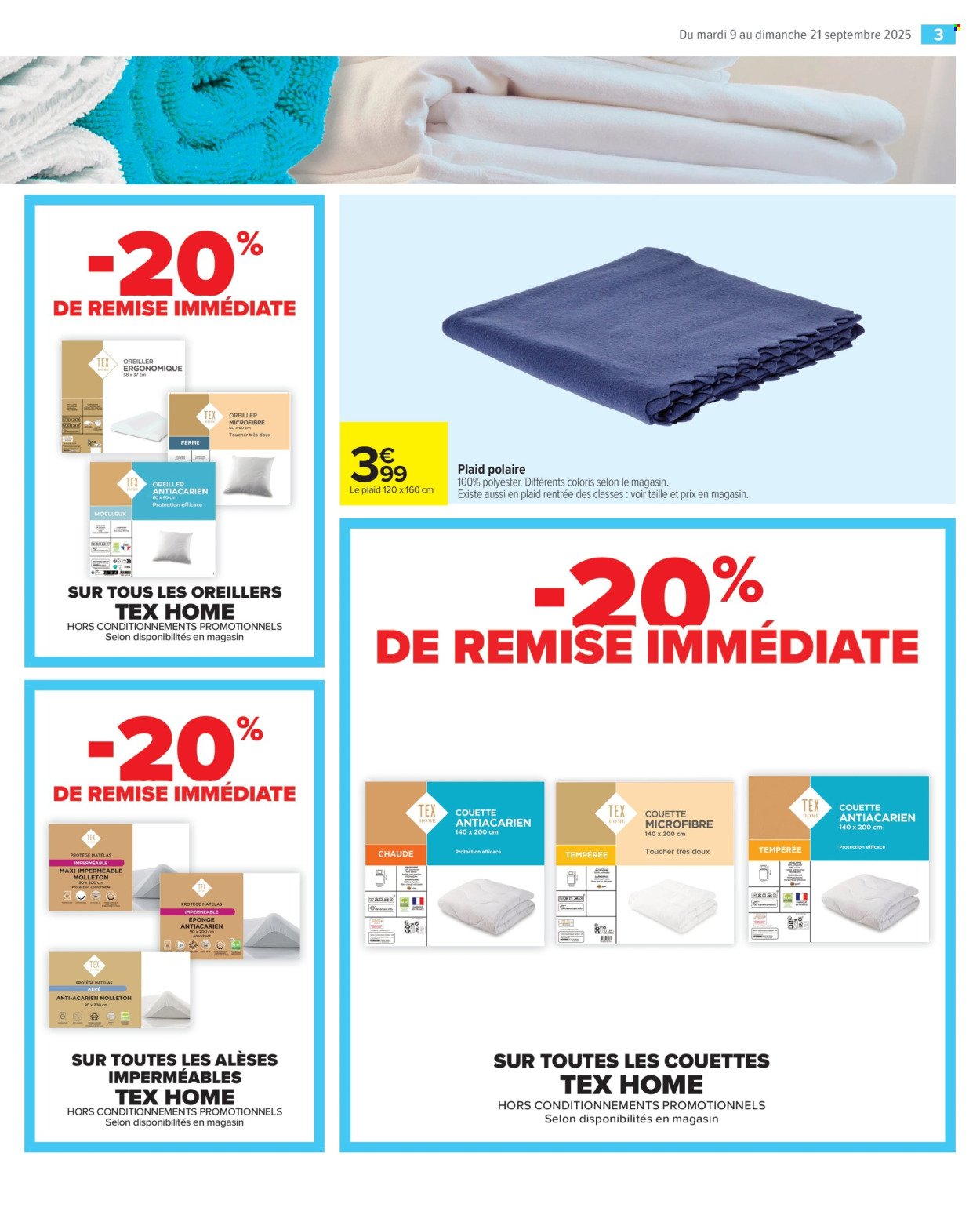Catalogue CARREFOUR MARKET - LES PETITS PRIX DE LA RENTRÉE (2025-09-09 - 2025-09-21)
