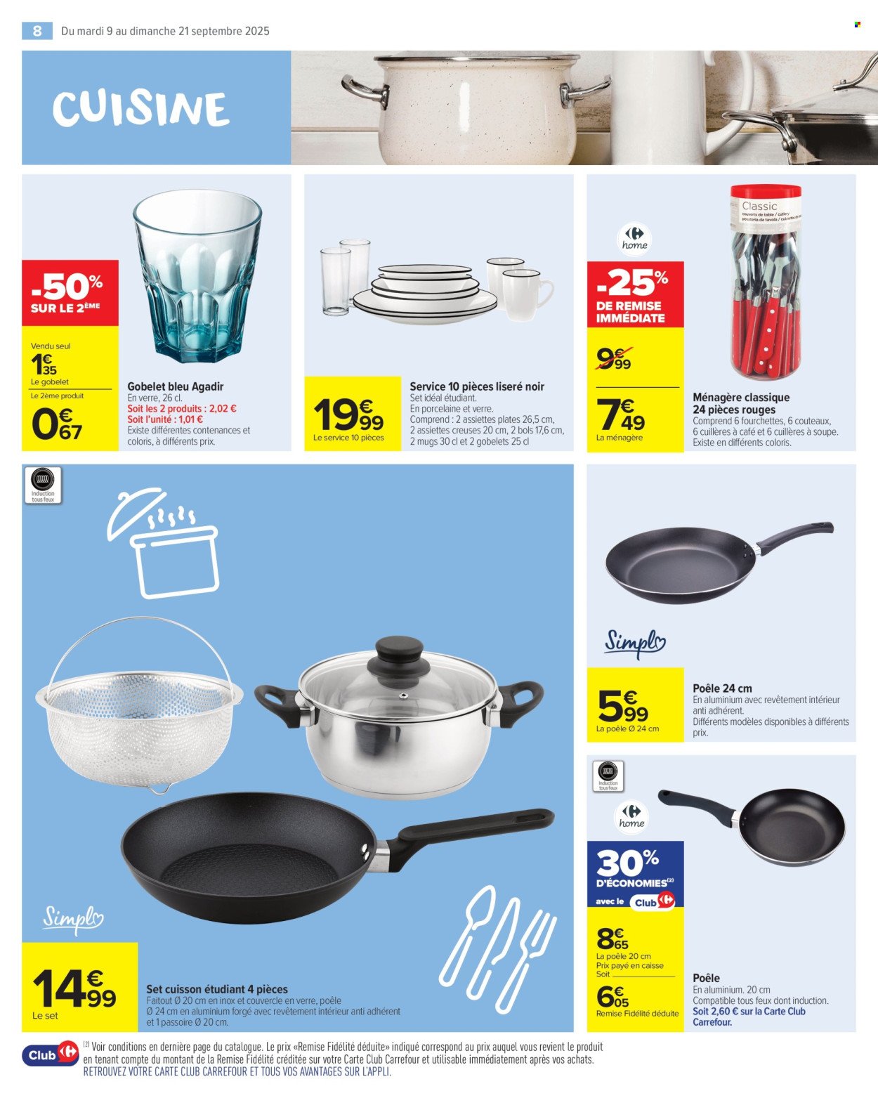 Catalogue CARREFOUR MARKET - LES PETITS PRIX DE LA RENTRÉE (2025-09-09 - 2025-09-21)