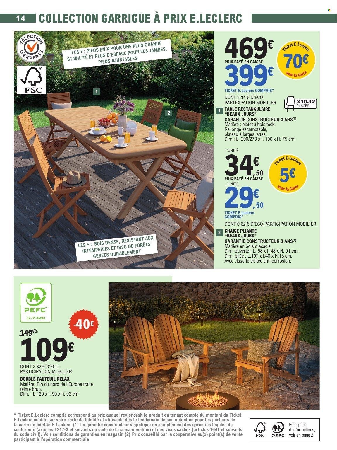 Catalogue E.LECLERC - PLEIN AIR SPECIAL GSS (2026-03-31 - 2026-04-18)