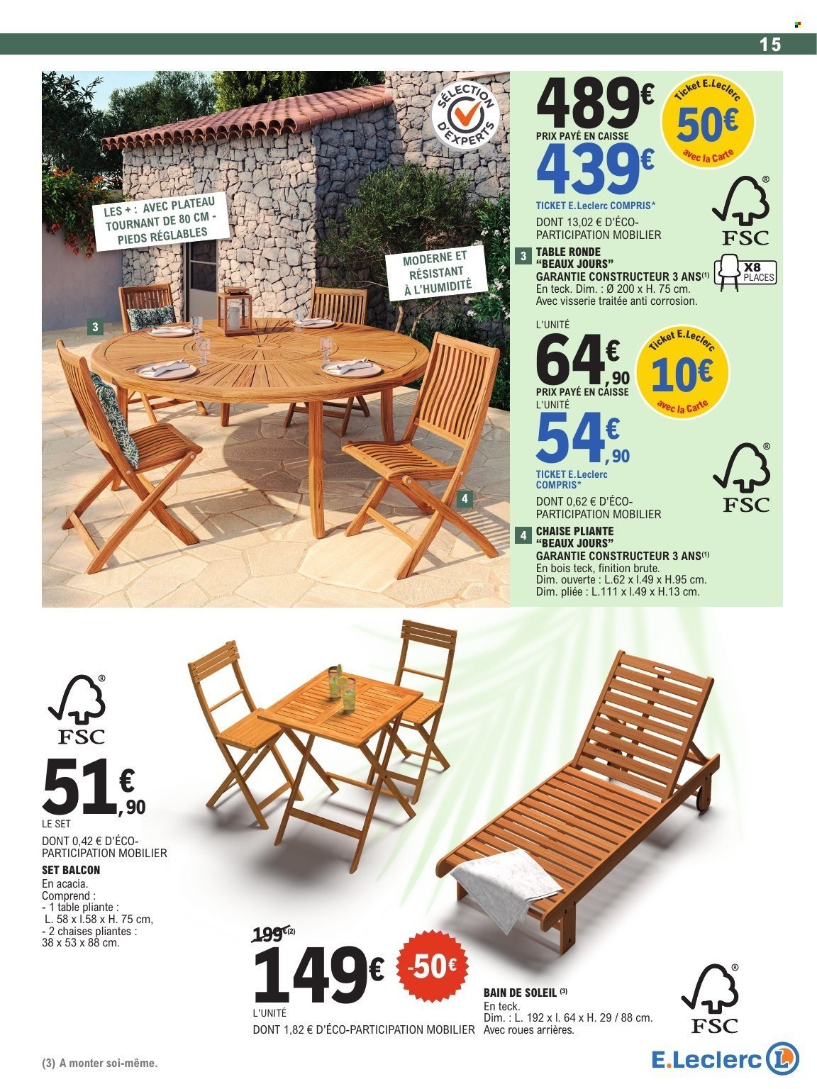 Catalogue E.LECLERC - PLEIN AIR SPECIAL GSS (2026-03-31 - 2026-04-18)