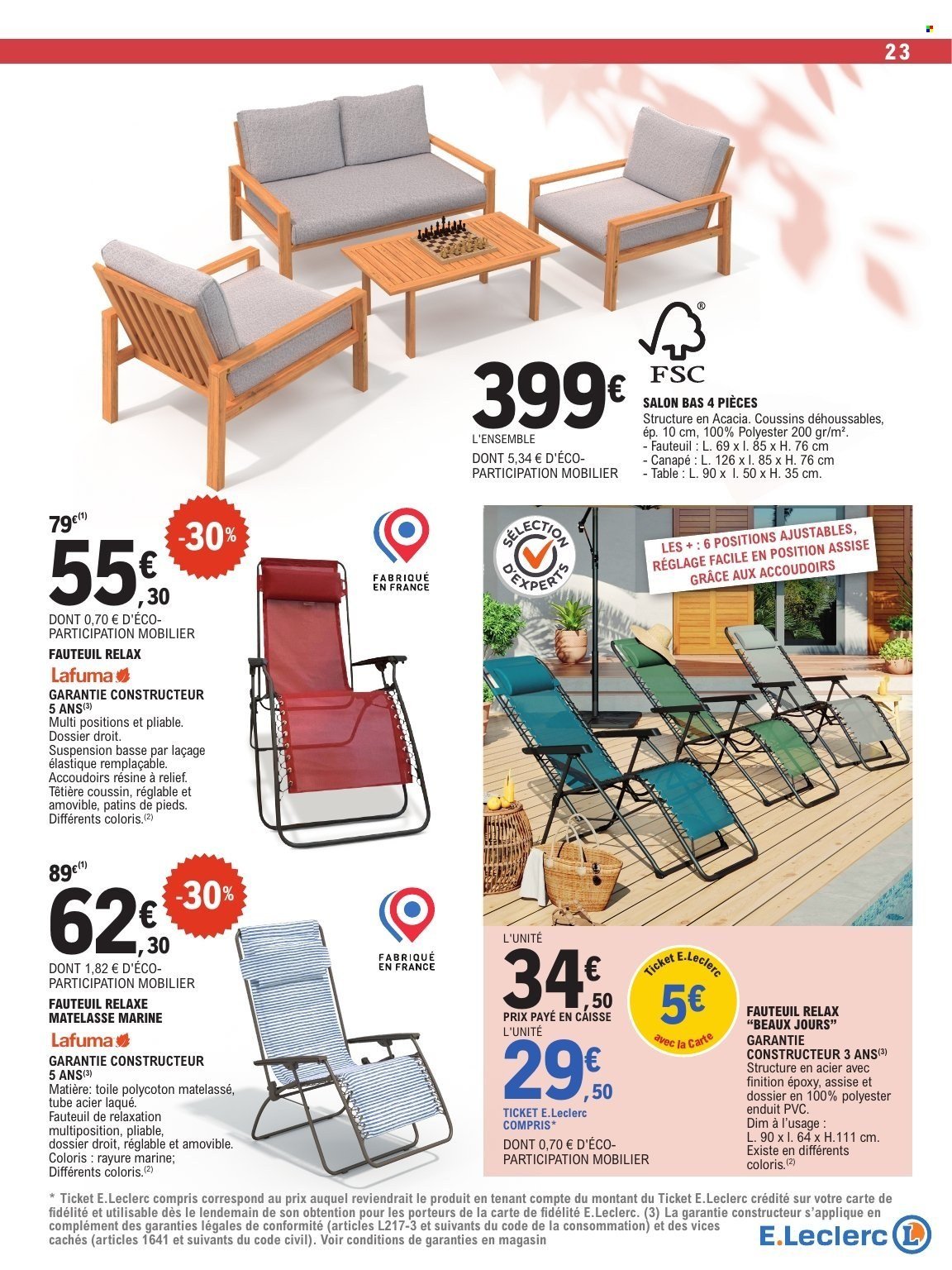 Catalogue E.LECLERC - PLEIN AIR SPECIAL GSS