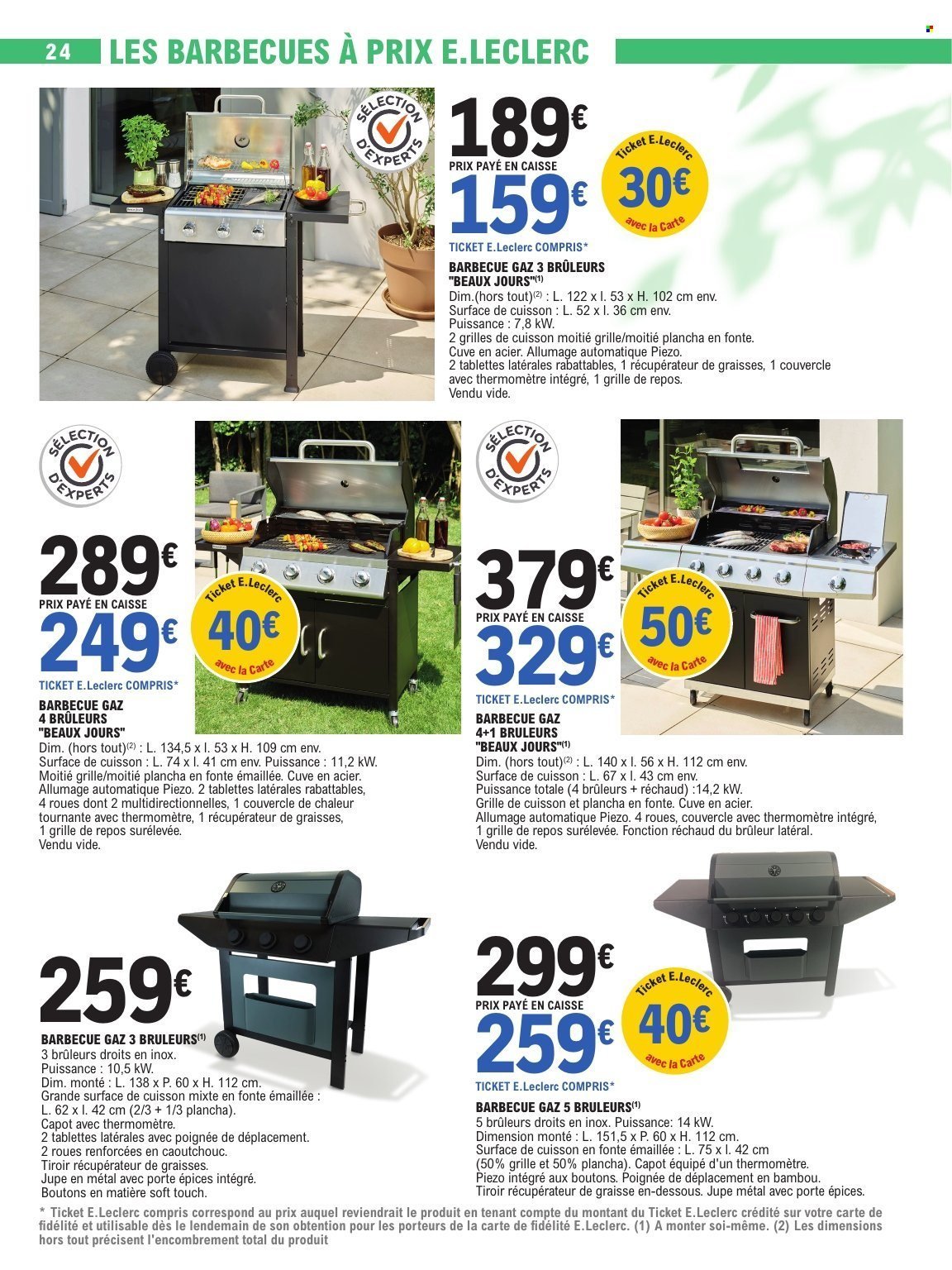 Catalogue E.LECLERC - PLEIN AIR SPECIAL GSS