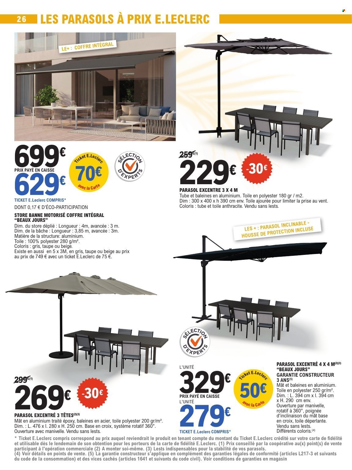 Catalogue E.LECLERC - PLEIN AIR SPECIAL GSS