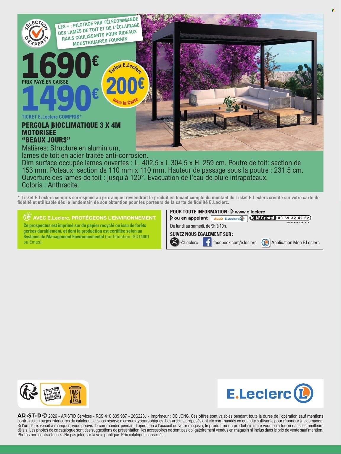 Catalogue E.LECLERC - PLEIN AIR SPECIAL GSS