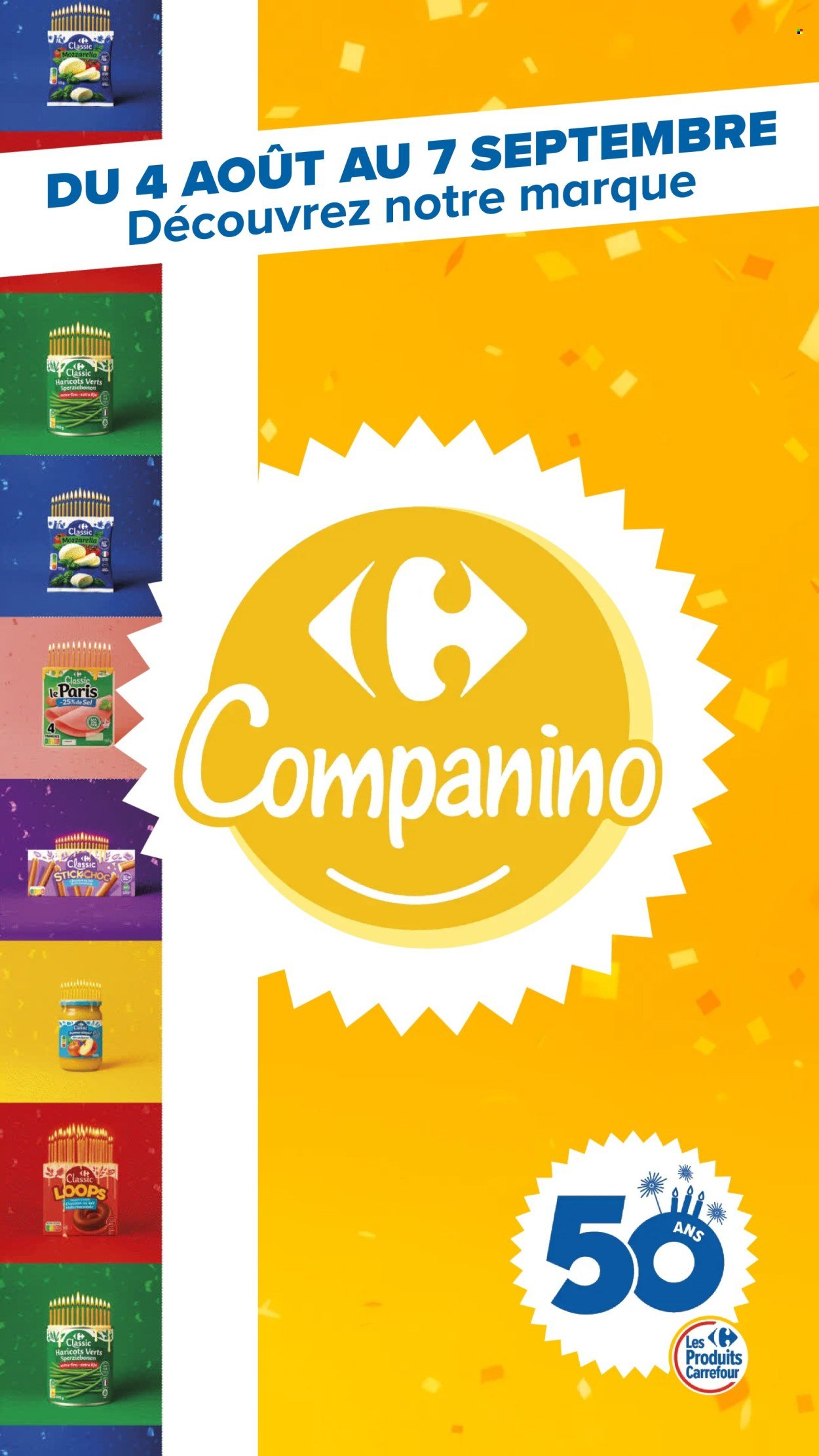 Catalogue CARREFOUR - DÉCOUVREZ LA MARQUE CARREFOUR COMPANINO