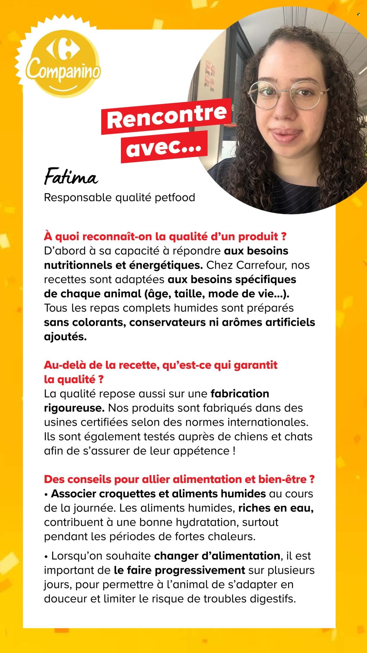 Catalogue CARREFOUR - DÉCOUVREZ LA MARQUE CARREFOUR COMPANINO
