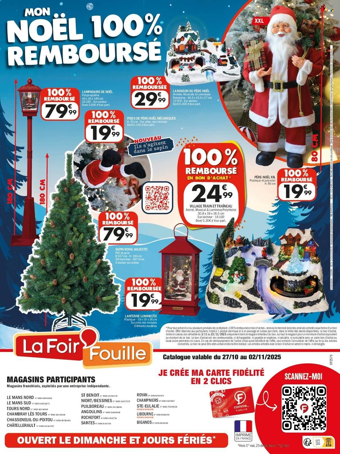 Catalogue LA FOIR'FOUILLE - Du lundi 27 octobre 2025