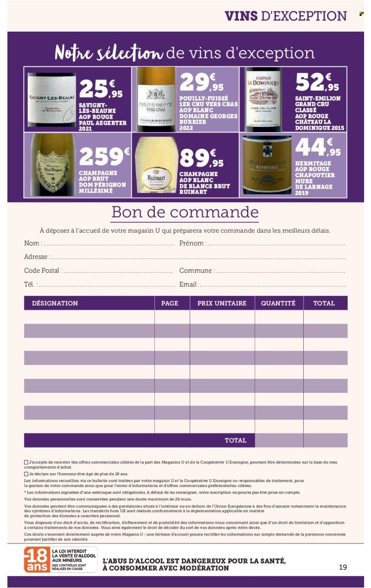 Catalogue U EXPRESS - FOIRE AUX VINS Consultation en avant-première (2025-09-23 - 2025-10-05)