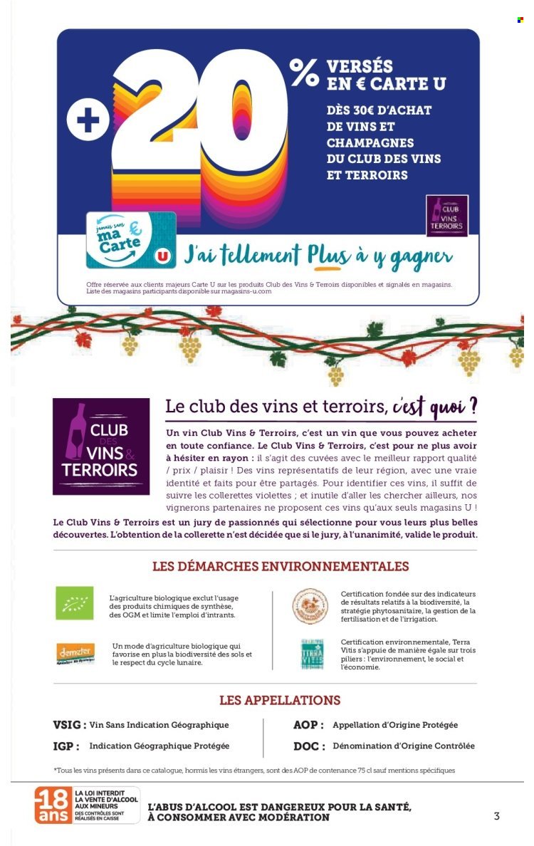 Catalogue U EXPRESS - FOIRE AUX VINS Consultation en avant-première (2025-09-23 - 2025-10-05)