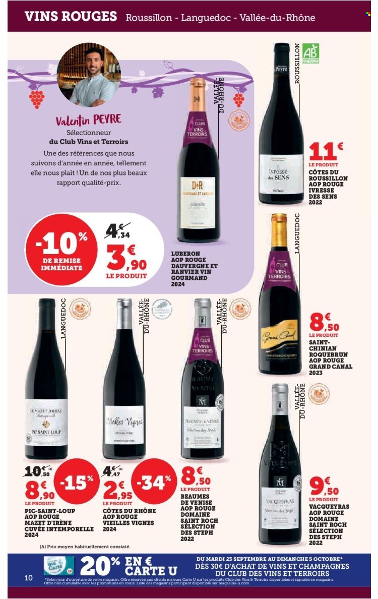 Catalogue U EXPRESS - FOIRE AUX VINS Consultation en avant-première (2025-09-23 - 2025-10-05)