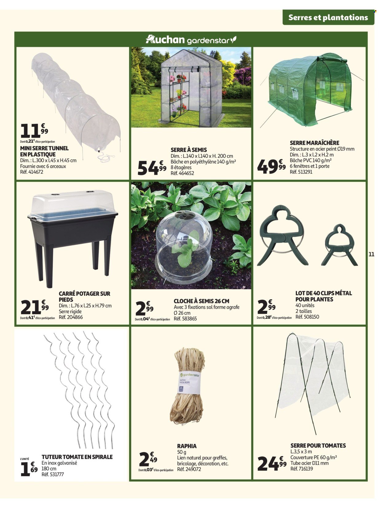 Catalogue AUCHAN - Jardinage, meubles jardin (2026-03-03 - 2026-06-14)