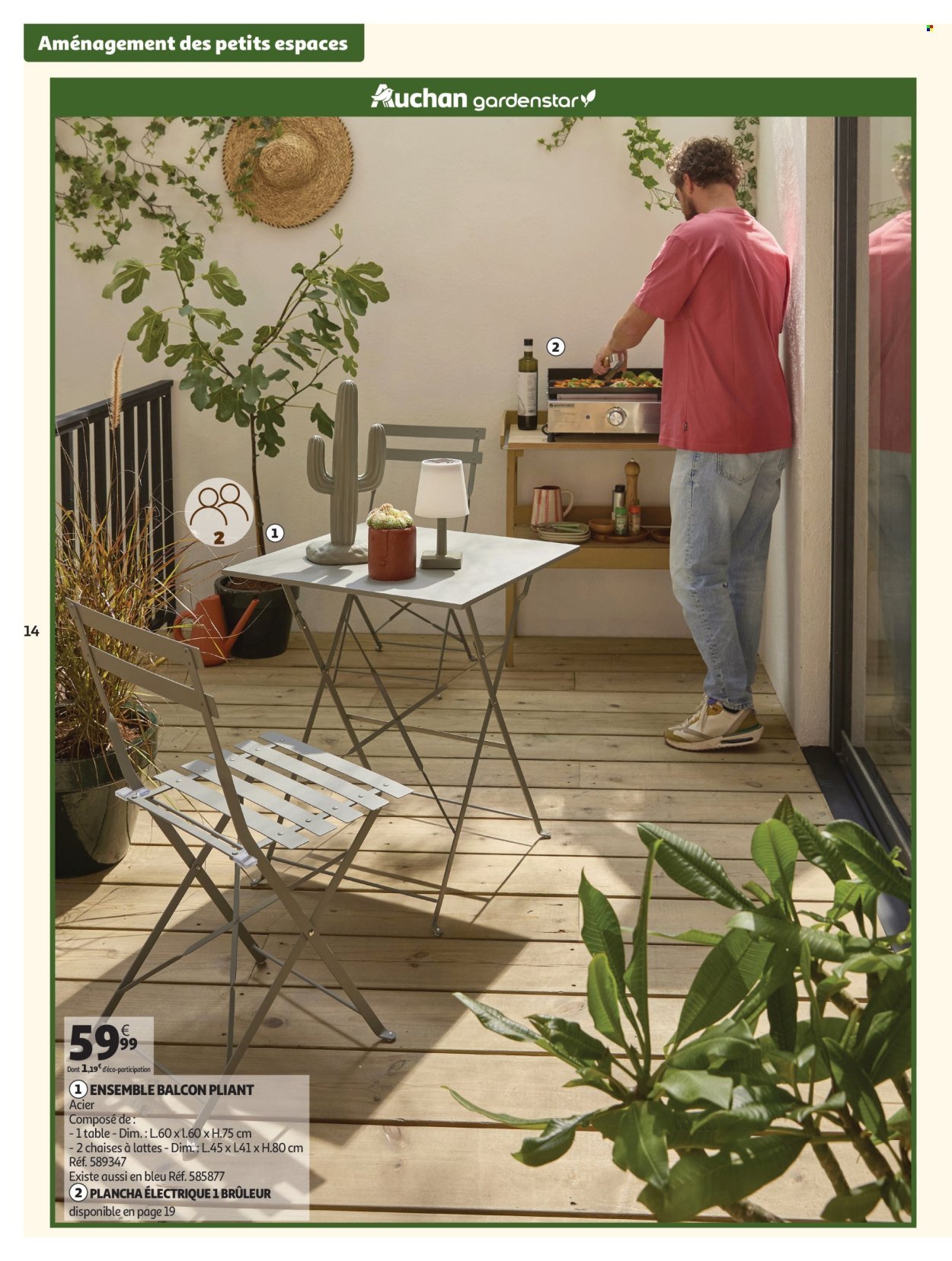Catalogue AUCHAN - Jardinage, meubles jardin (2026-03-03 - 2026-06-14)