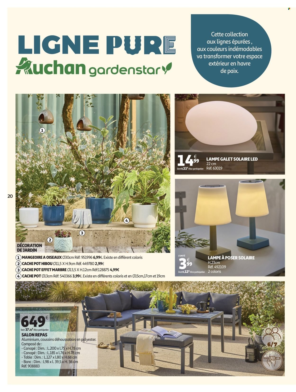 Catalogue AUCHAN - Jardinage, meubles jardin (2026-03-03 - 2026-06-14)