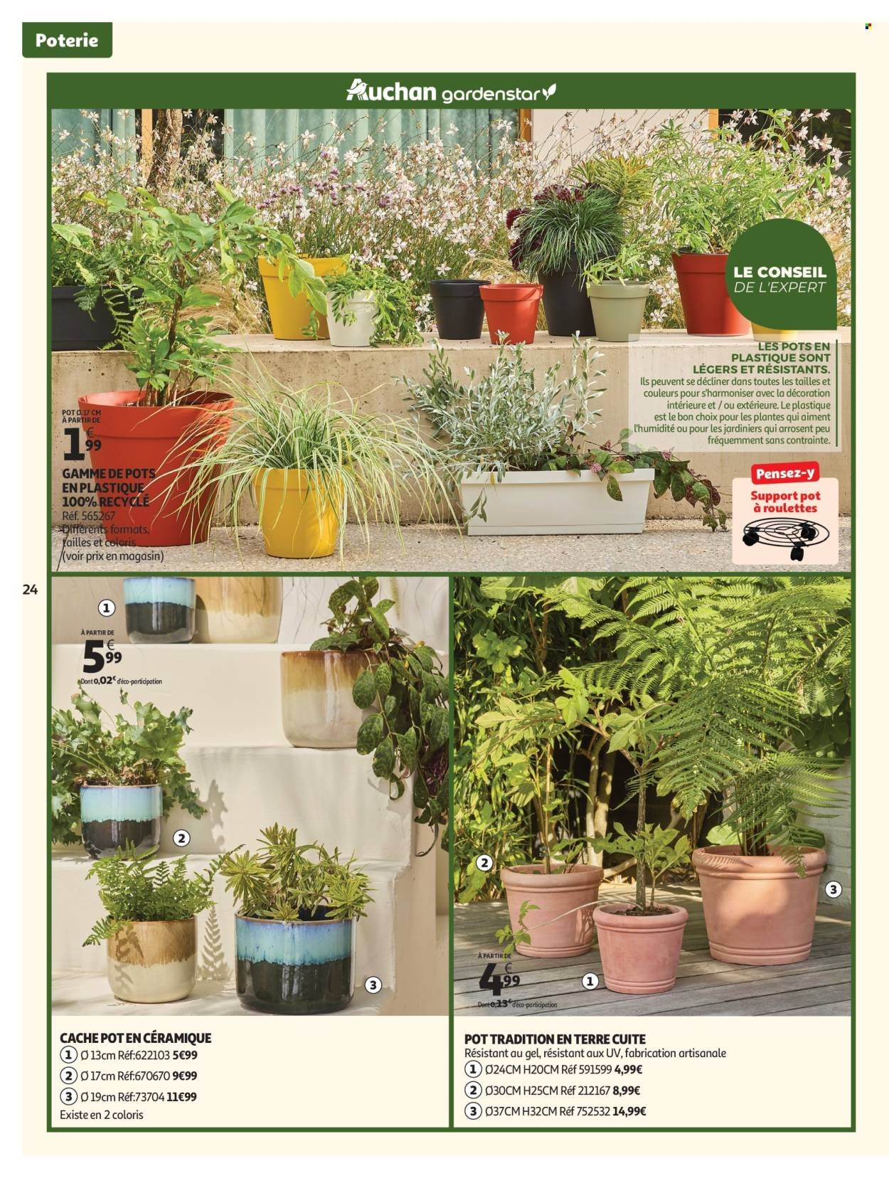 Catalogue AUCHAN - Jardinage, meubles jardin (2026-03-03 - 2026-06-14)