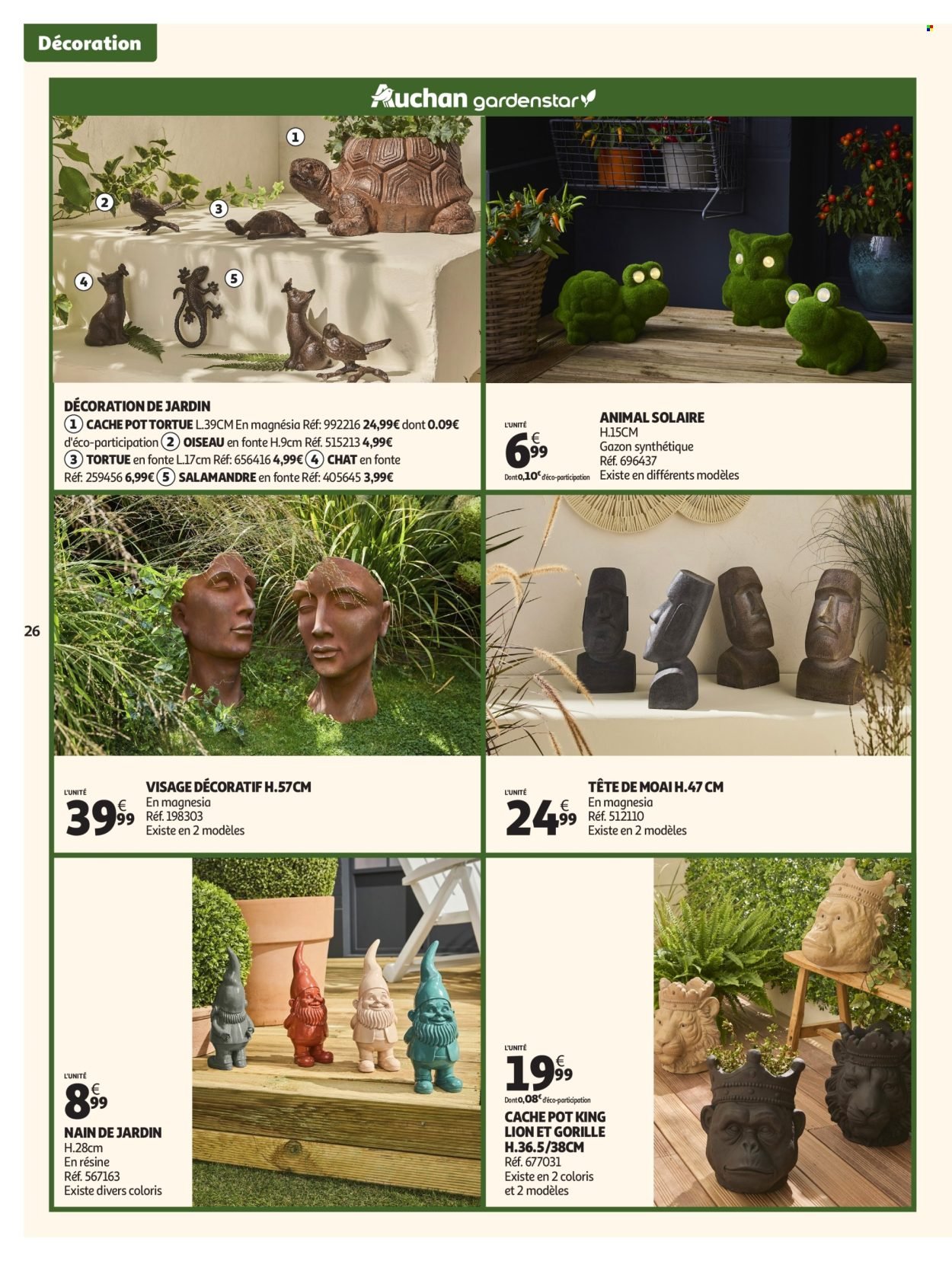 Catalogue AUCHAN - Jardinage, meubles jardin (2026-03-03 - 2026-06-14)