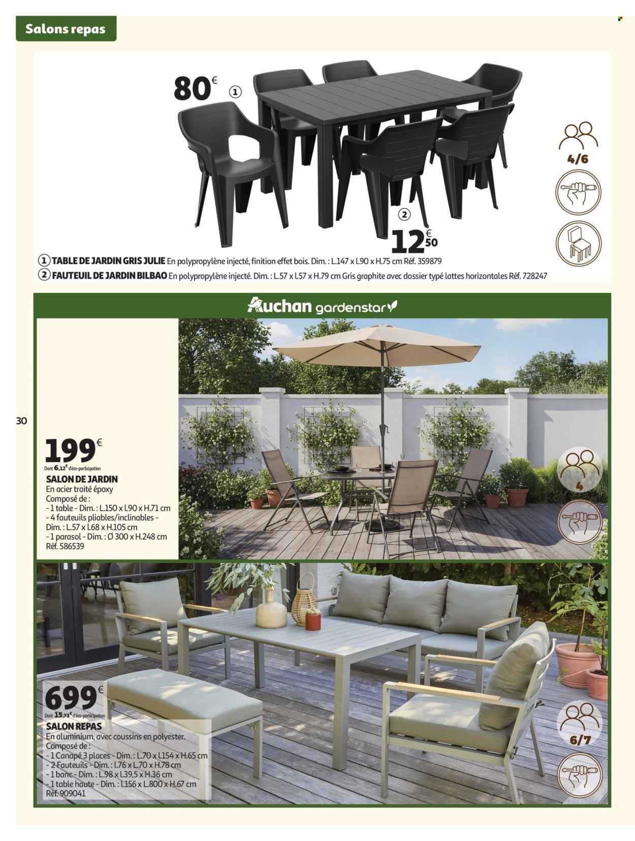 Catalogue AUCHAN - Jardinage, meubles jardin (2026-03-03 - 2026-06-14)