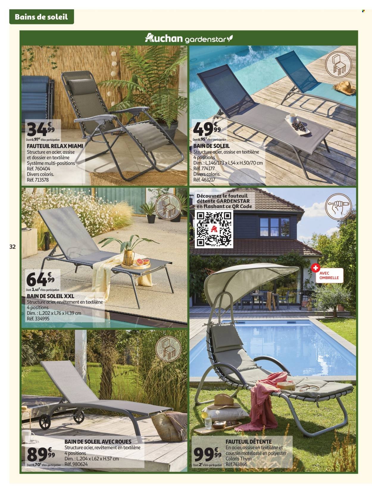 Catalogue AUCHAN - Jardinage, meubles jardin (2026-03-03 - 2026-06-14)