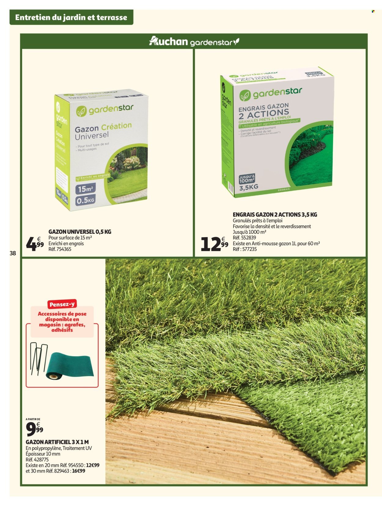 Catalogue AUCHAN - Jardinage, meubles jardin (2026-03-03 - 2026-06-14)