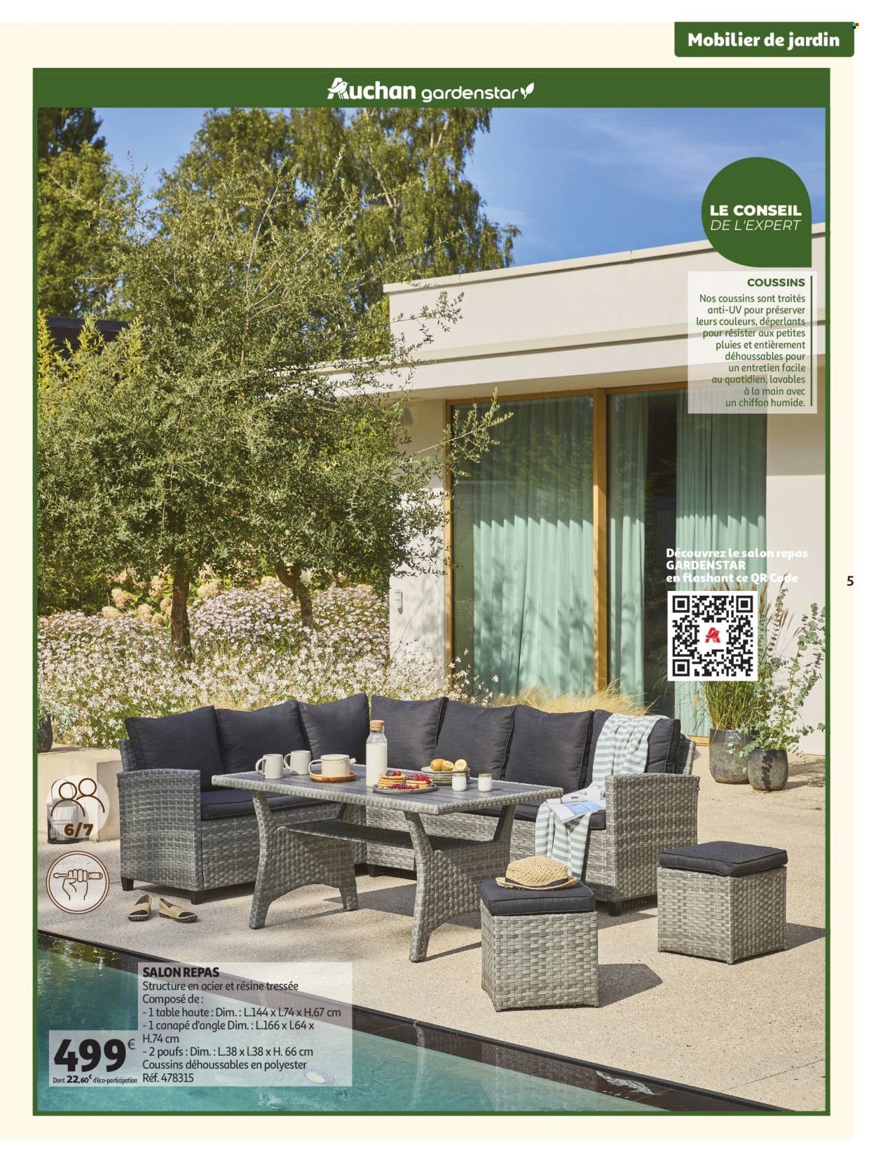 Catalogue AUCHAN - Jardinage, meubles jardin (2026-03-03 - 2026-06-14)