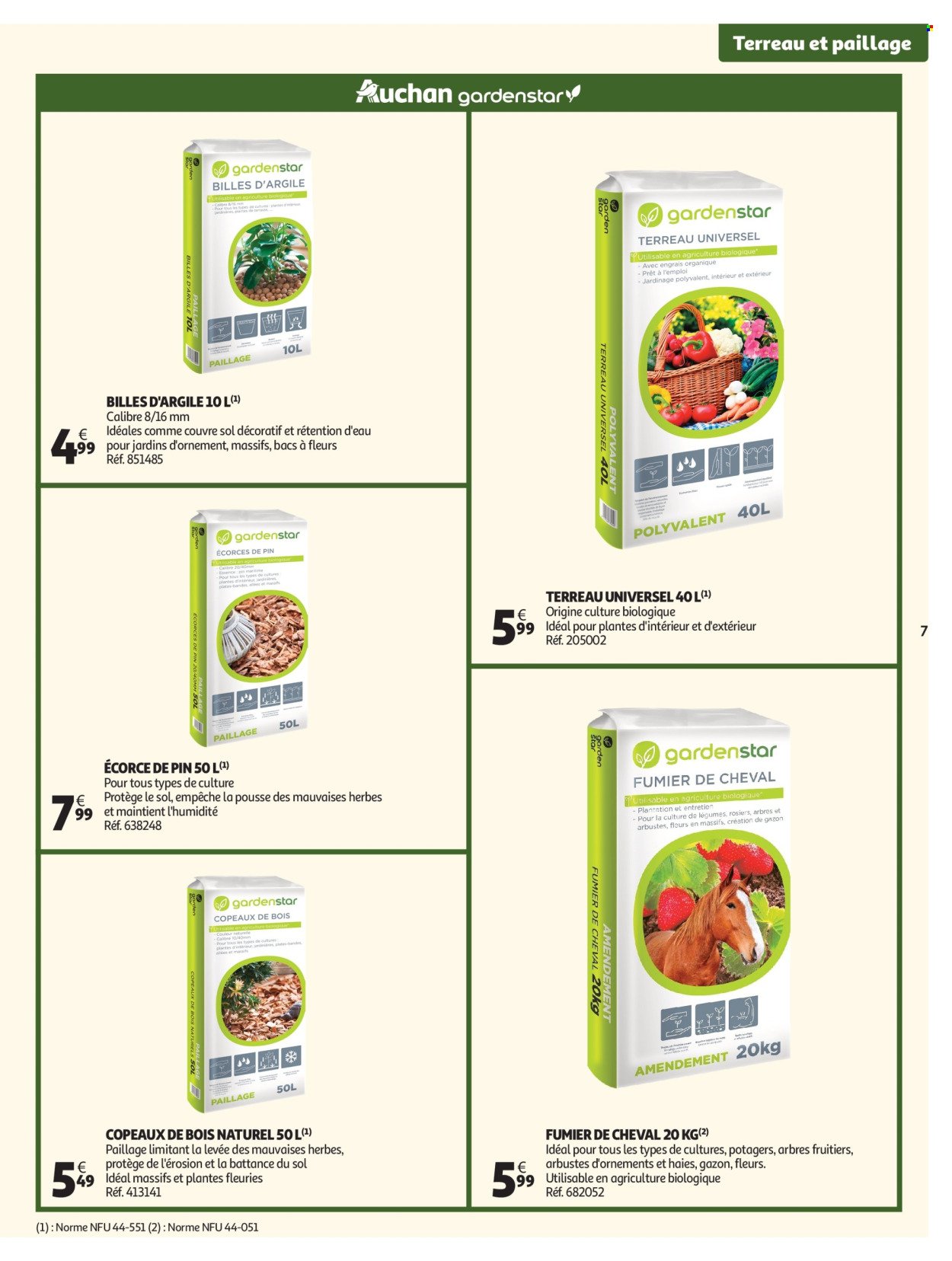 Catalogue AUCHAN - Jardinage, meubles jardin (2026-03-03 - 2026-06-14)
