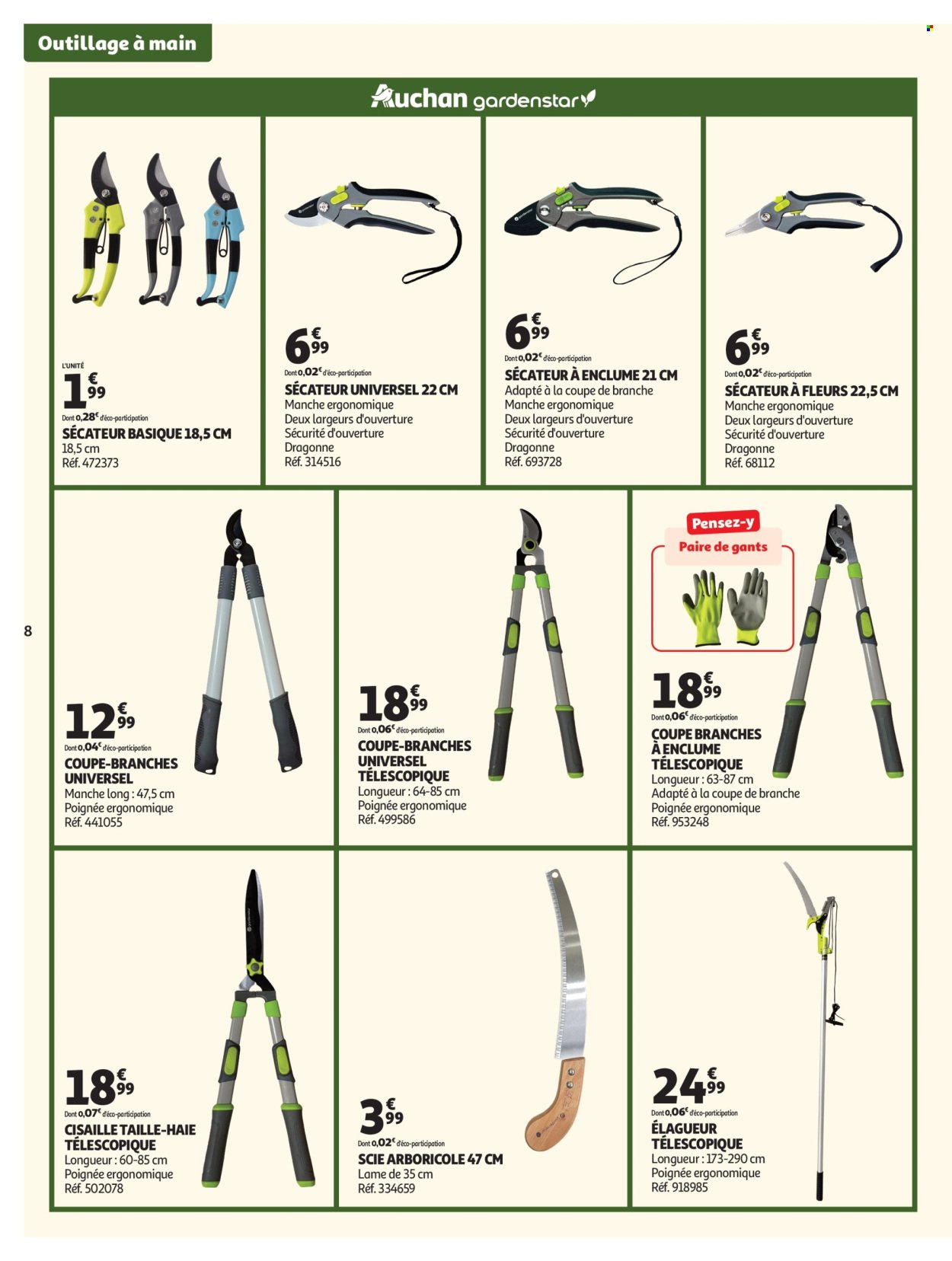 Catalogue AUCHAN - Jardinage, meubles jardin (2026-03-03 - 2026-06-14)