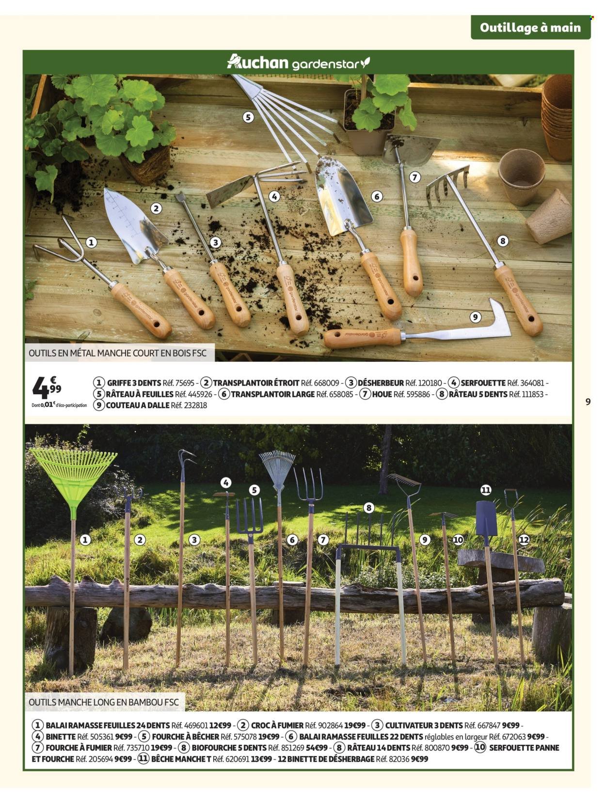Catalogue AUCHAN - Jardinage, meubles jardin (2026-03-03 - 2026-06-14)