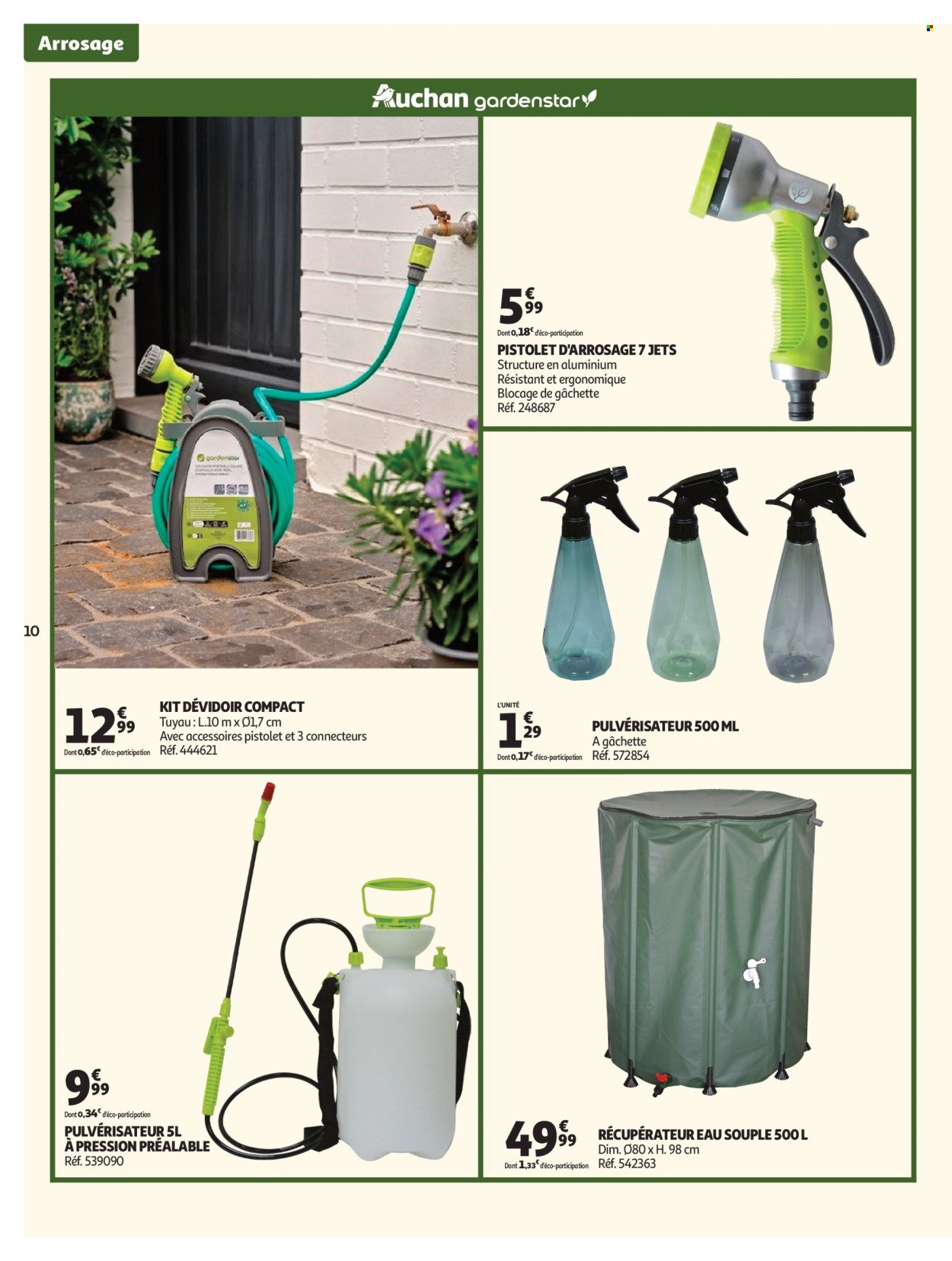 Catalogue AUCHAN - Jardinage, meubles jardin (2026-03-03 - 2026-06-14)