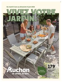 Catalogue AUCHAN - Jardinage, meubles jardin