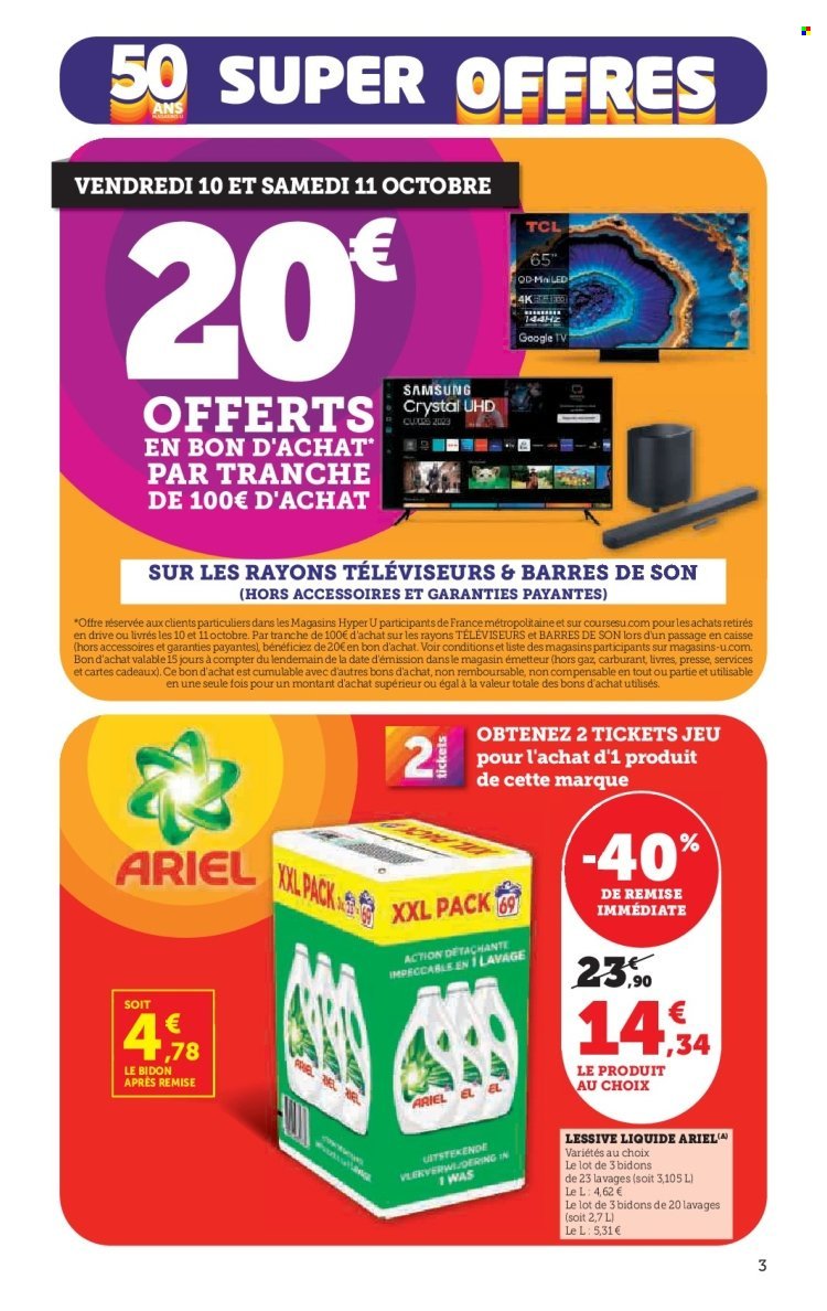 Catalogue HYPER U - Les prix bas de la semaine (2025-10-07 - 2025-10-19)