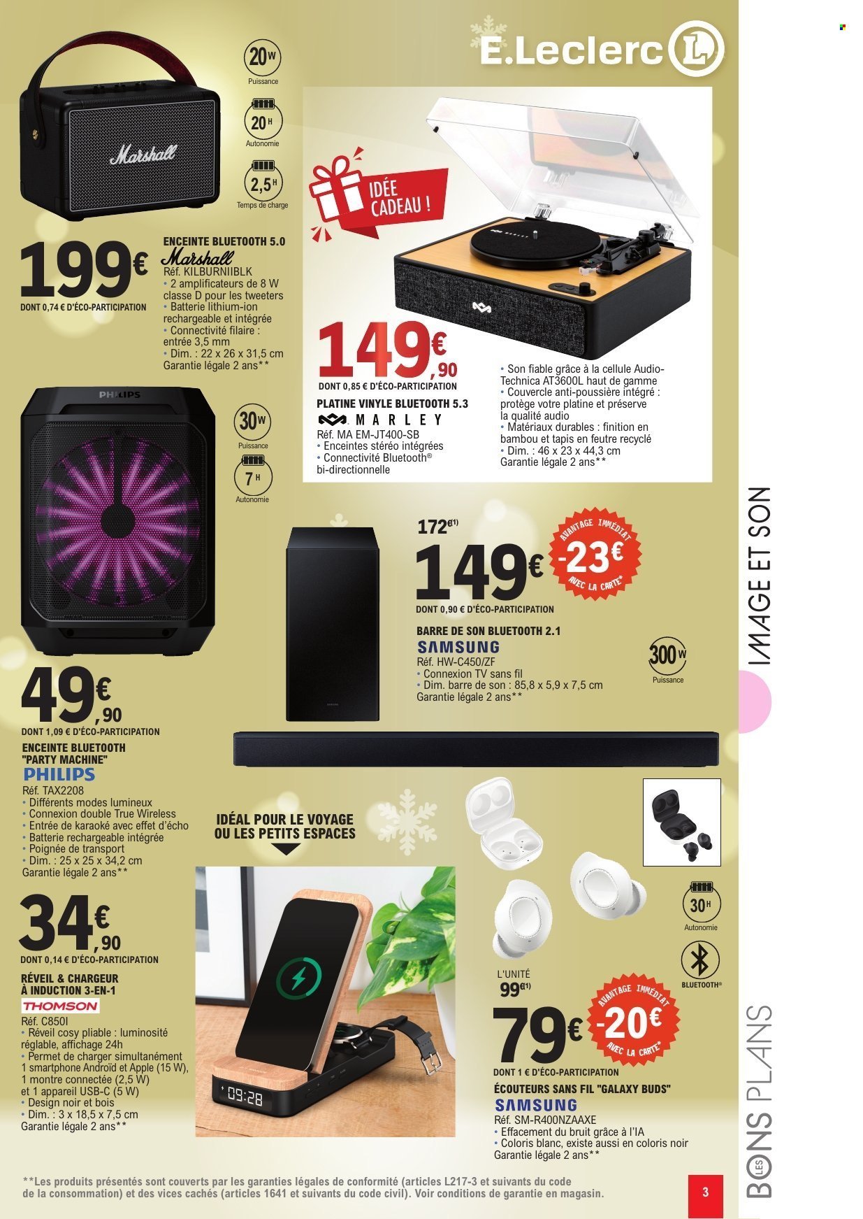 Catalogue E.LECLERC - BONS PLANS NOËL (2025-12-09 - 2025-12-24)