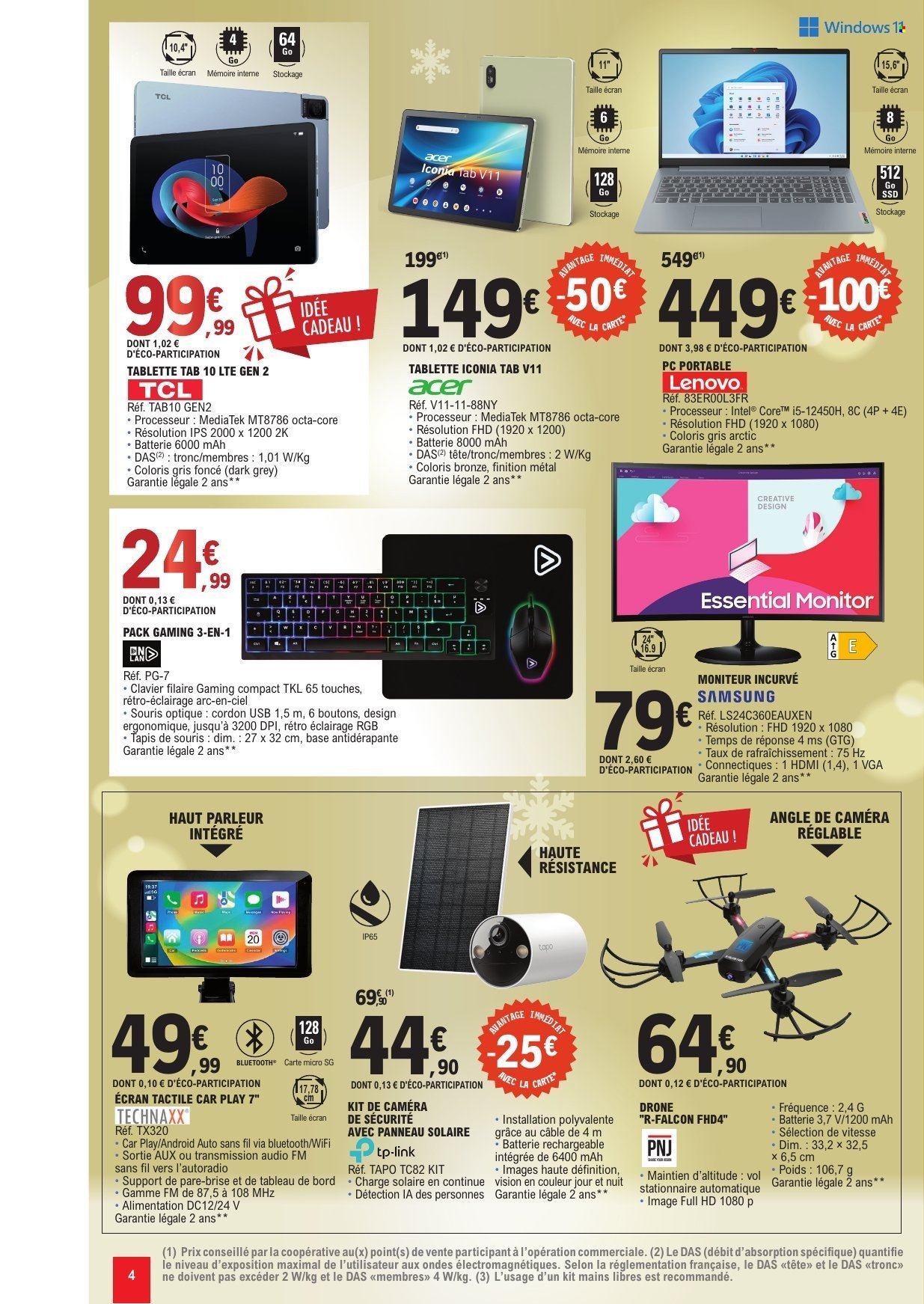 Catalogue E.LECLERC - BONS PLANS NOËL (2025-12-09 - 2025-12-24)