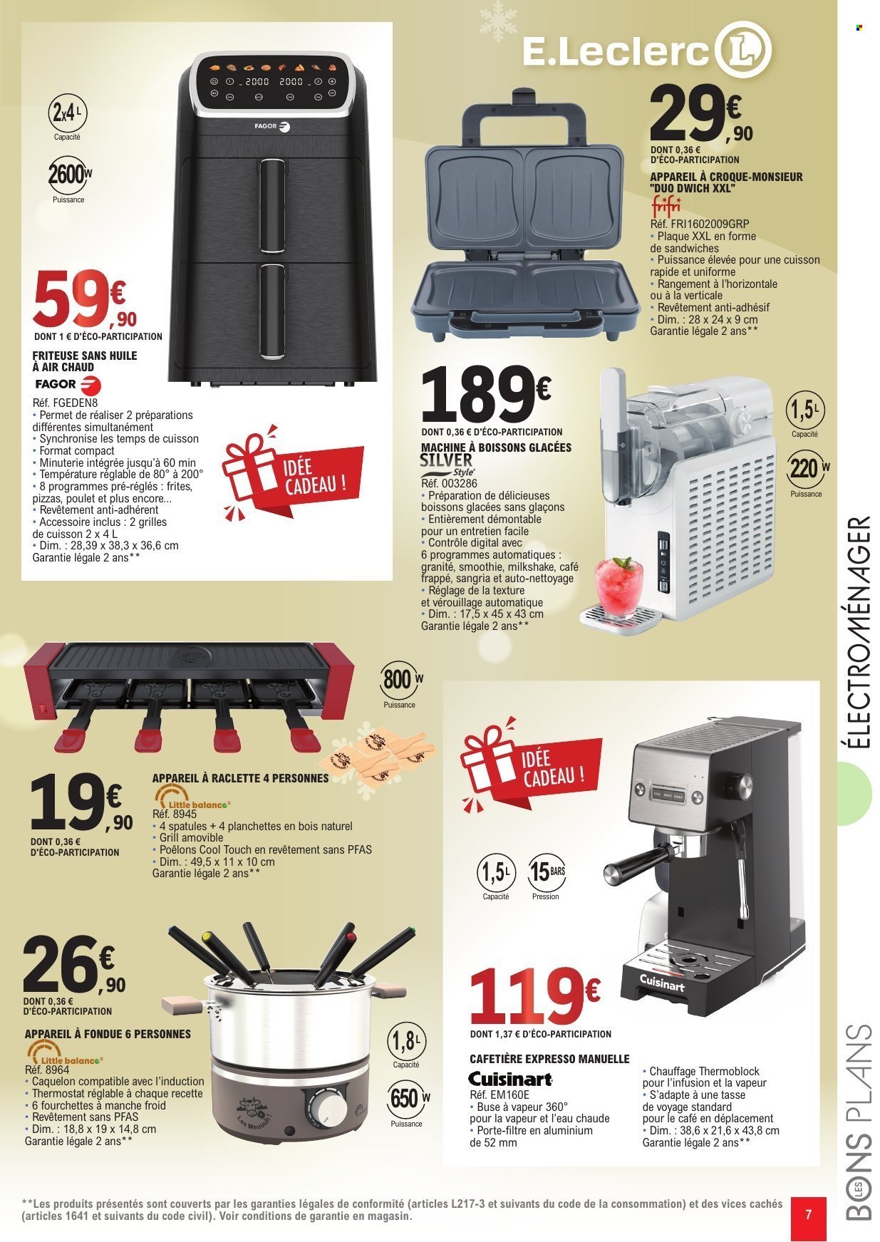 Catalogue E.LECLERC - BONS PLANS NOËL (2025-12-09 - 2025-12-24)