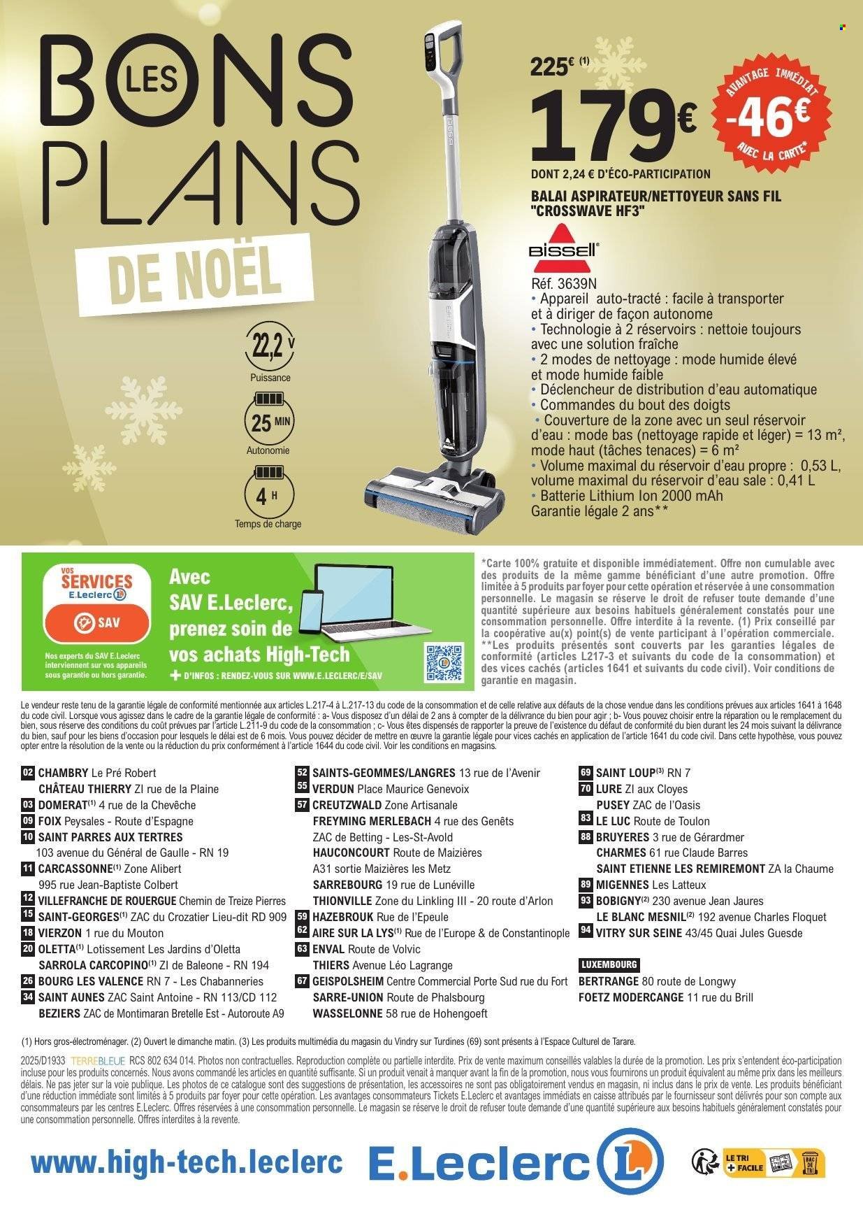 Catalogue E.LECLERC - BONS PLANS NOËL (2025-12-09 - 2025-12-24)