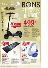 Catalogue E.LECLERC - BONS PLANS NOËL (2025-12-09 - 2025-12-24)